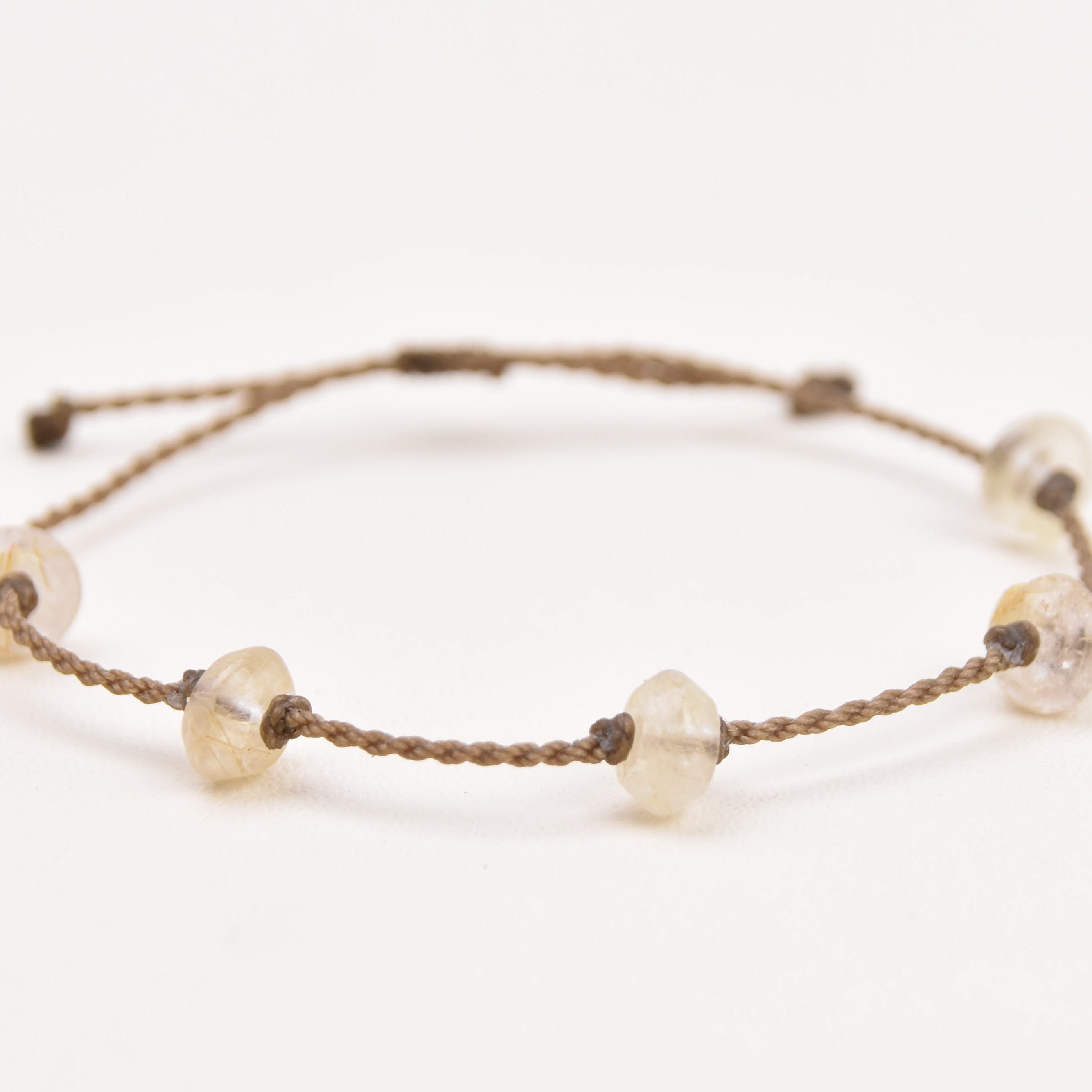 Rutilated Quartz Bracelet