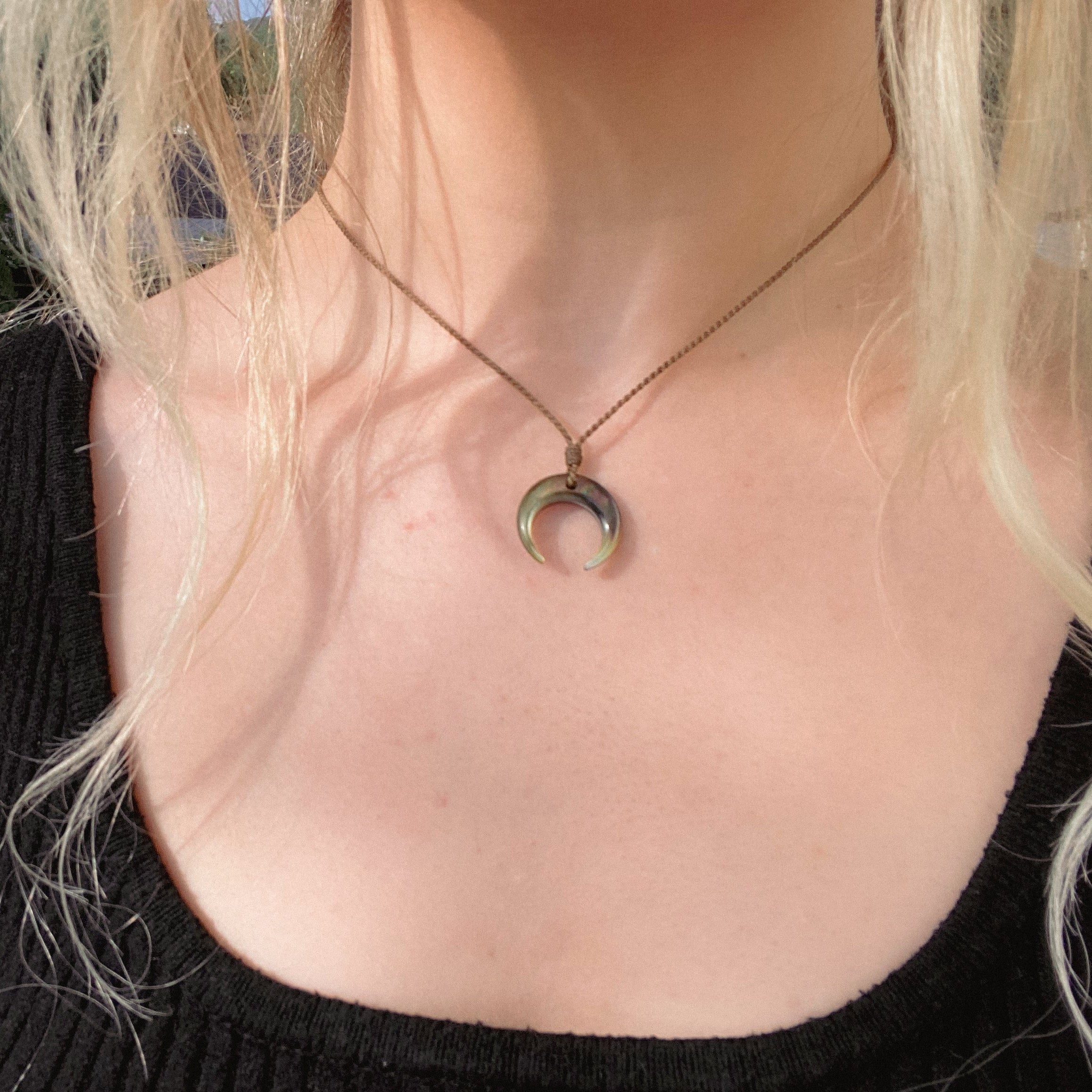 Crescent Moon Necklace