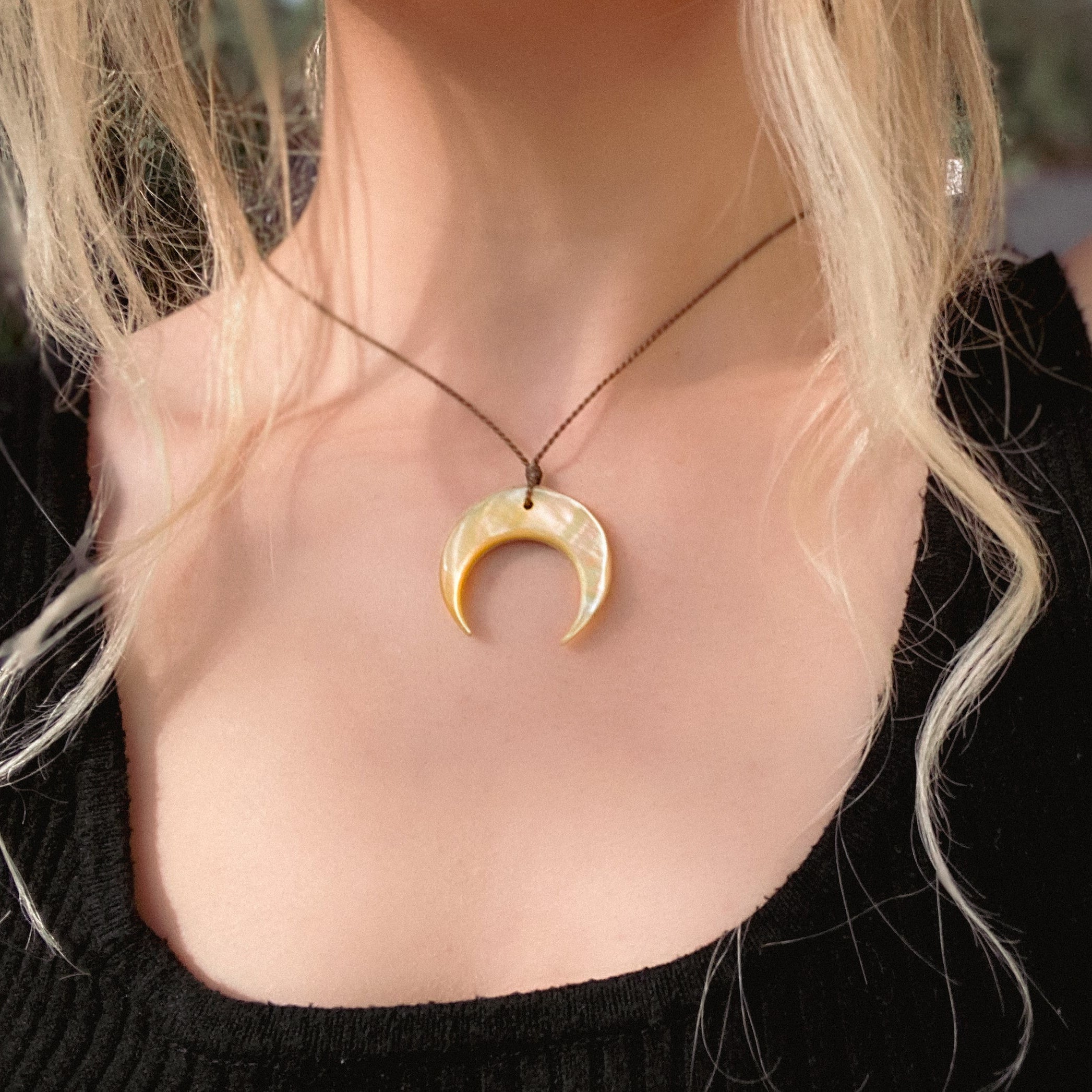 Crescent Moon Necklace
