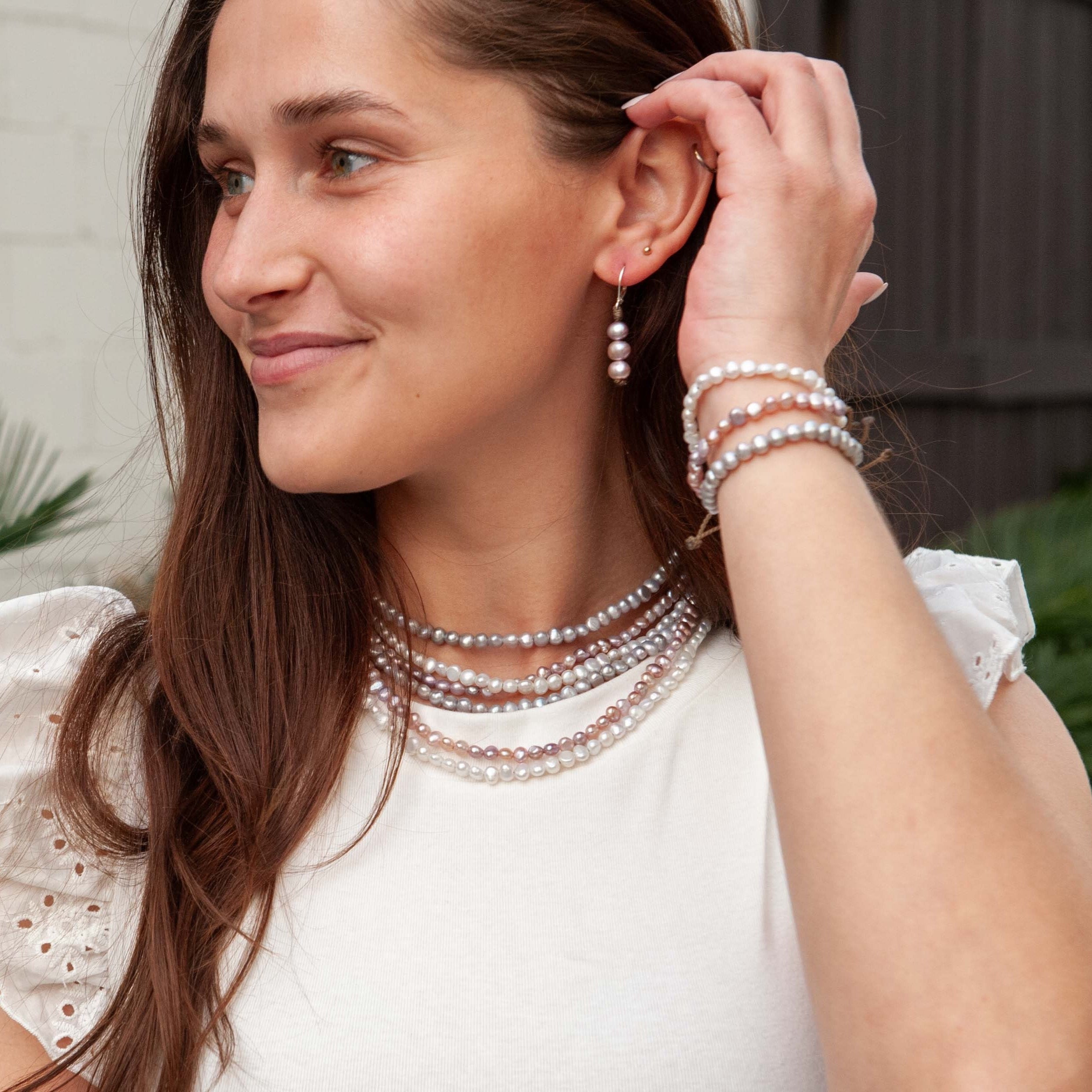 Crown Pearl Bracelet