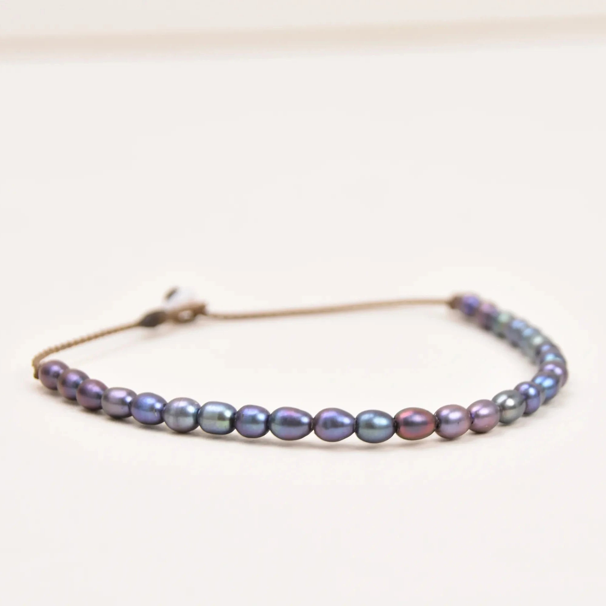 The Crown Rice Pearl Anklet