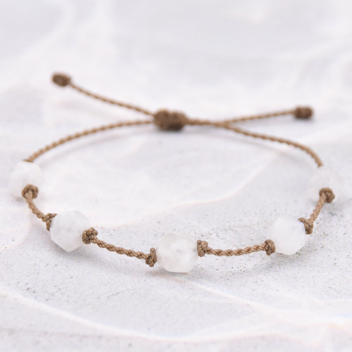 Opalite, Moonstone & Howlite Bracelets