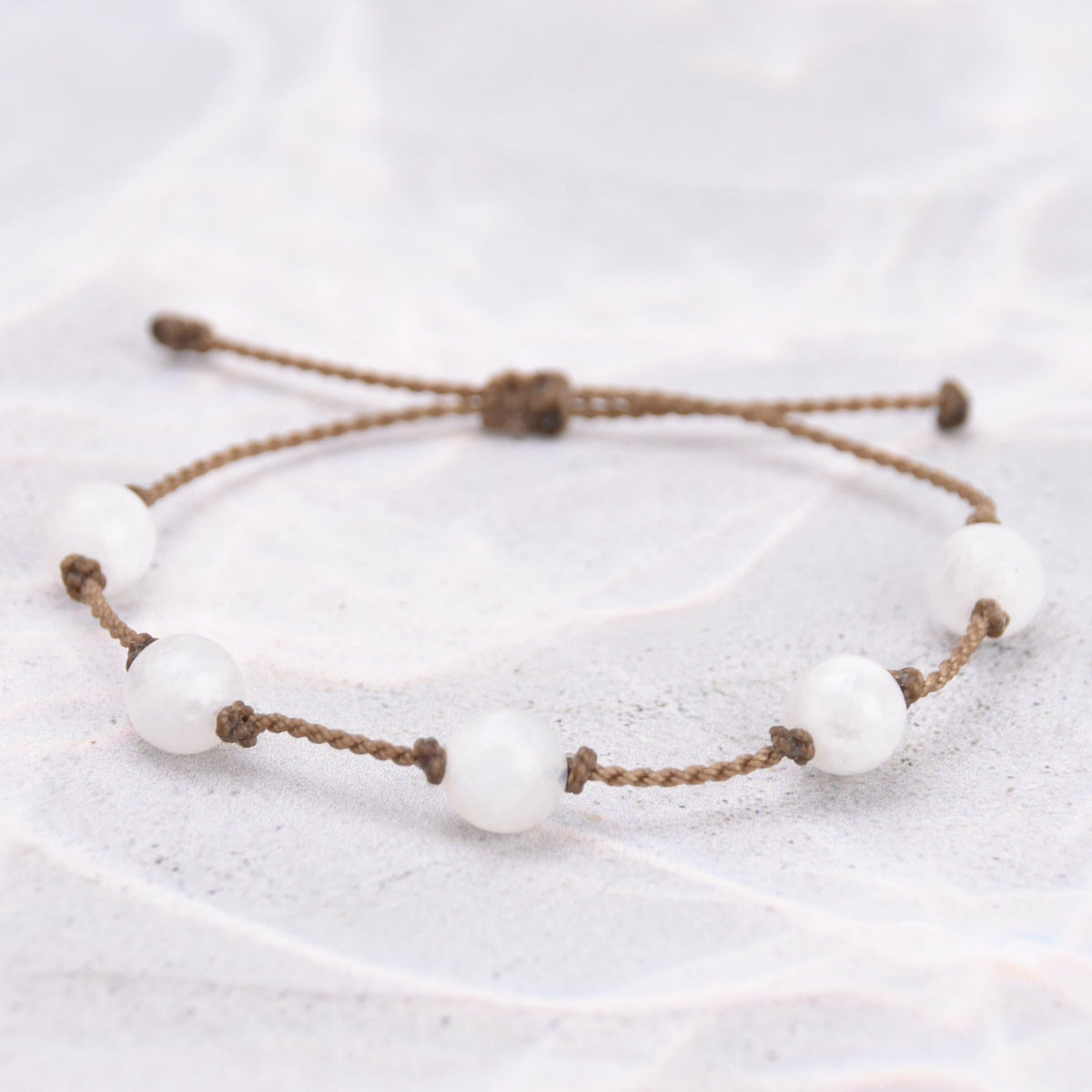 Opalite, Moonstone & Howlite Bracelets