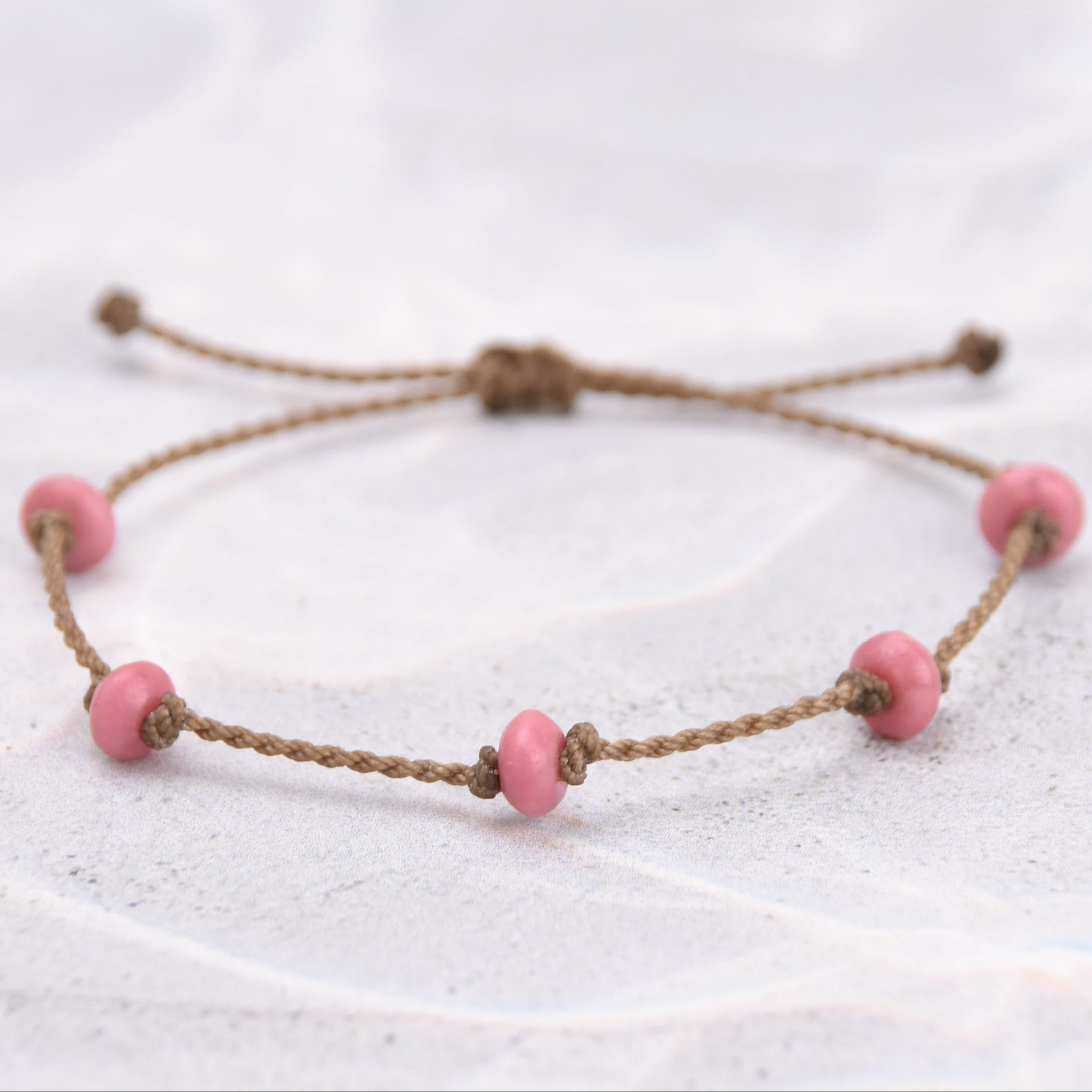 Pink Rhodonite Bracelets
