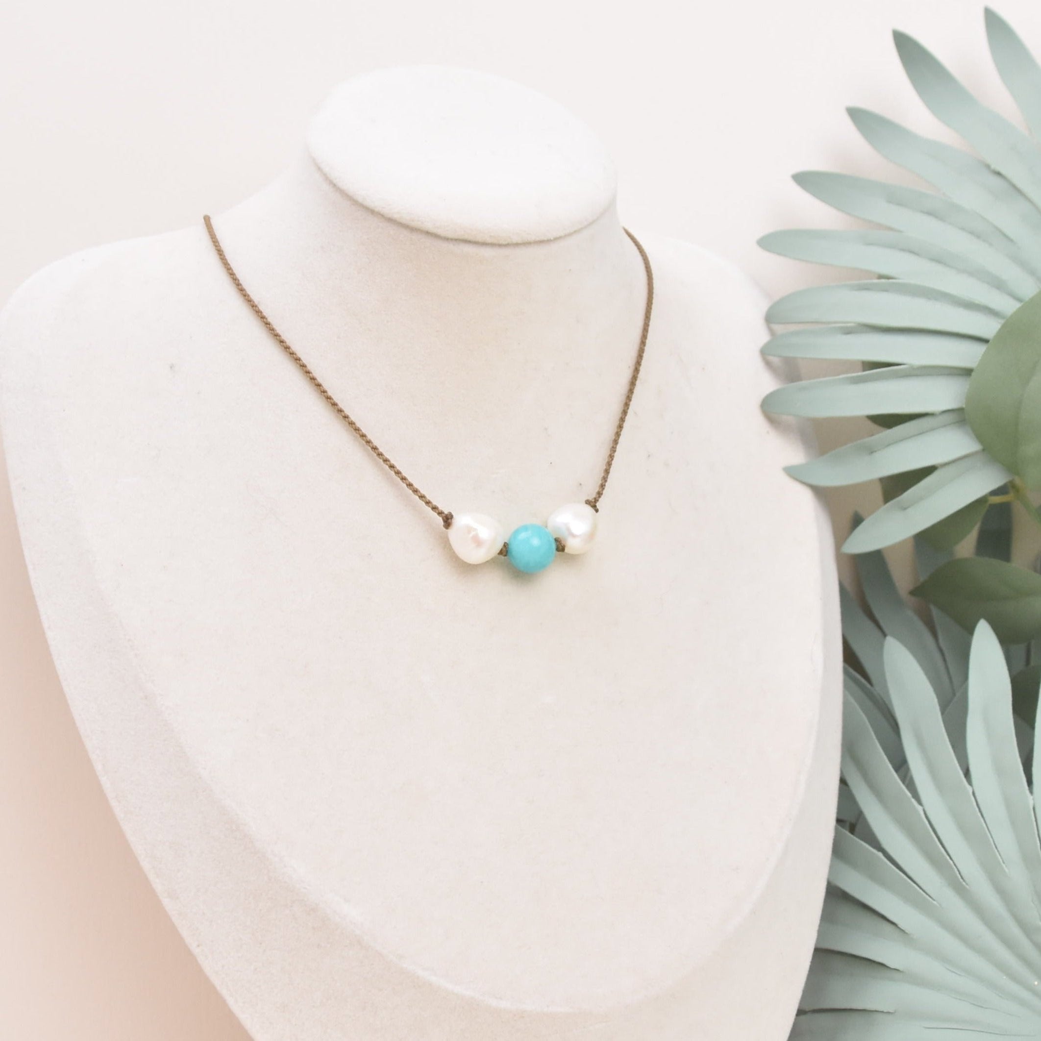 Triple Knotted Necklace - St John Love