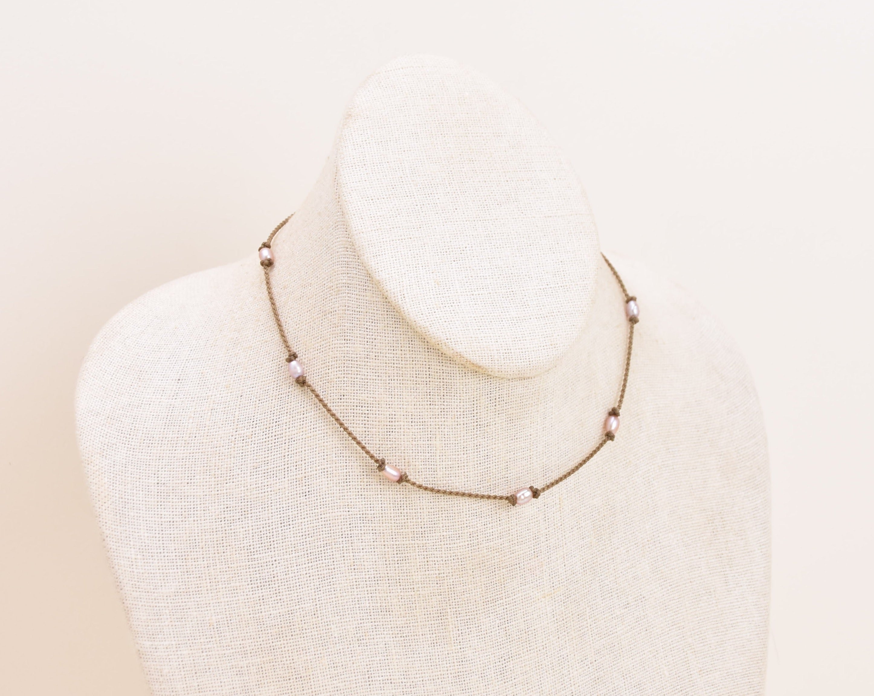*LIMITED* Dainty Blush Rice Pearl Princess Necklace, Bracelet or BOTH!