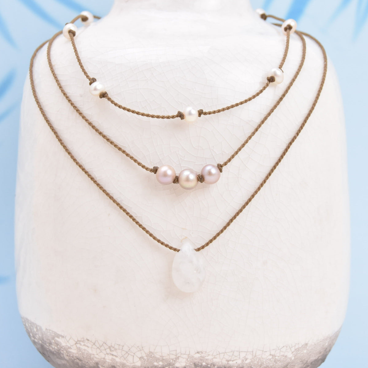 Tula Blue Treasures- Necklace Stack