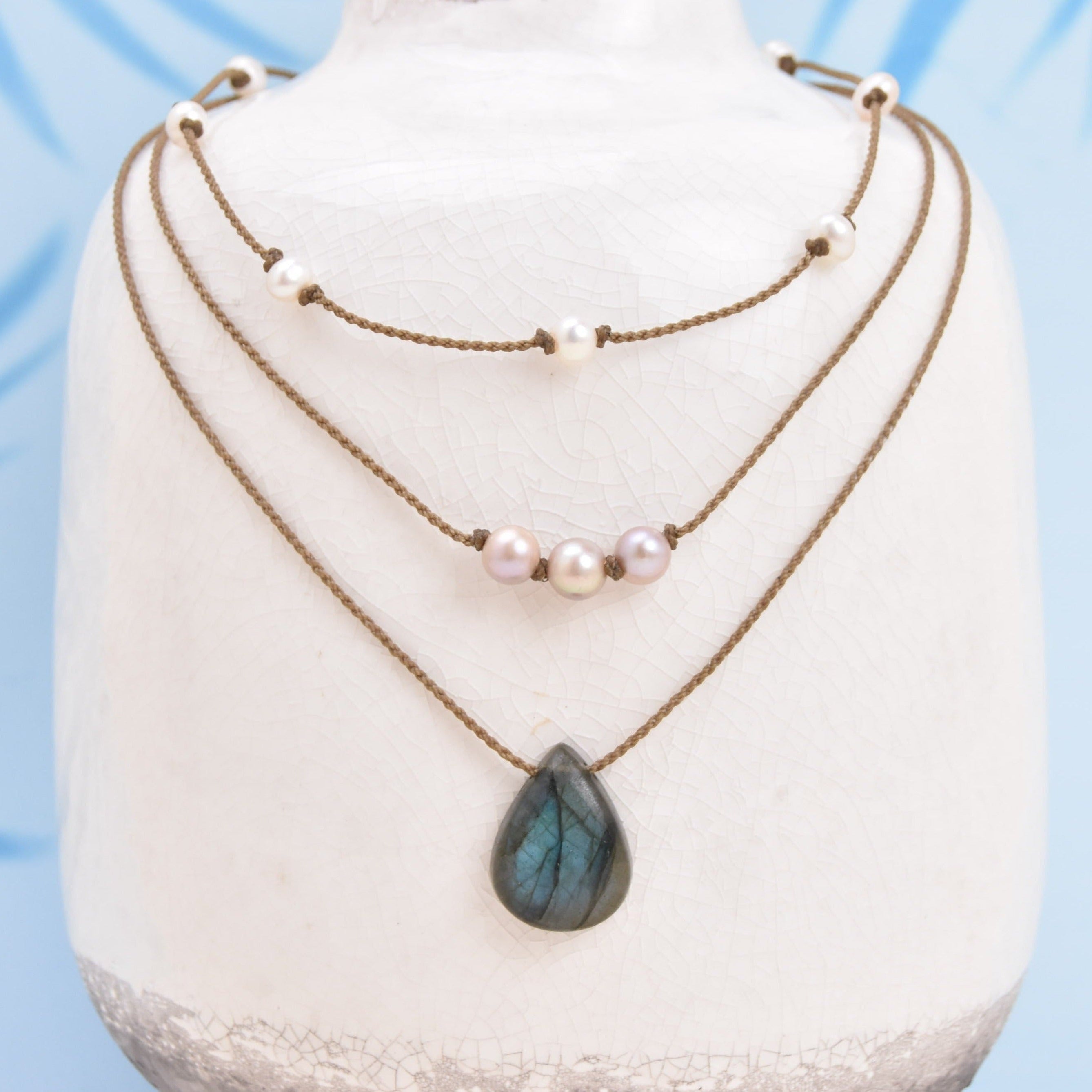 Tula Blue Treasures- Necklace Stack