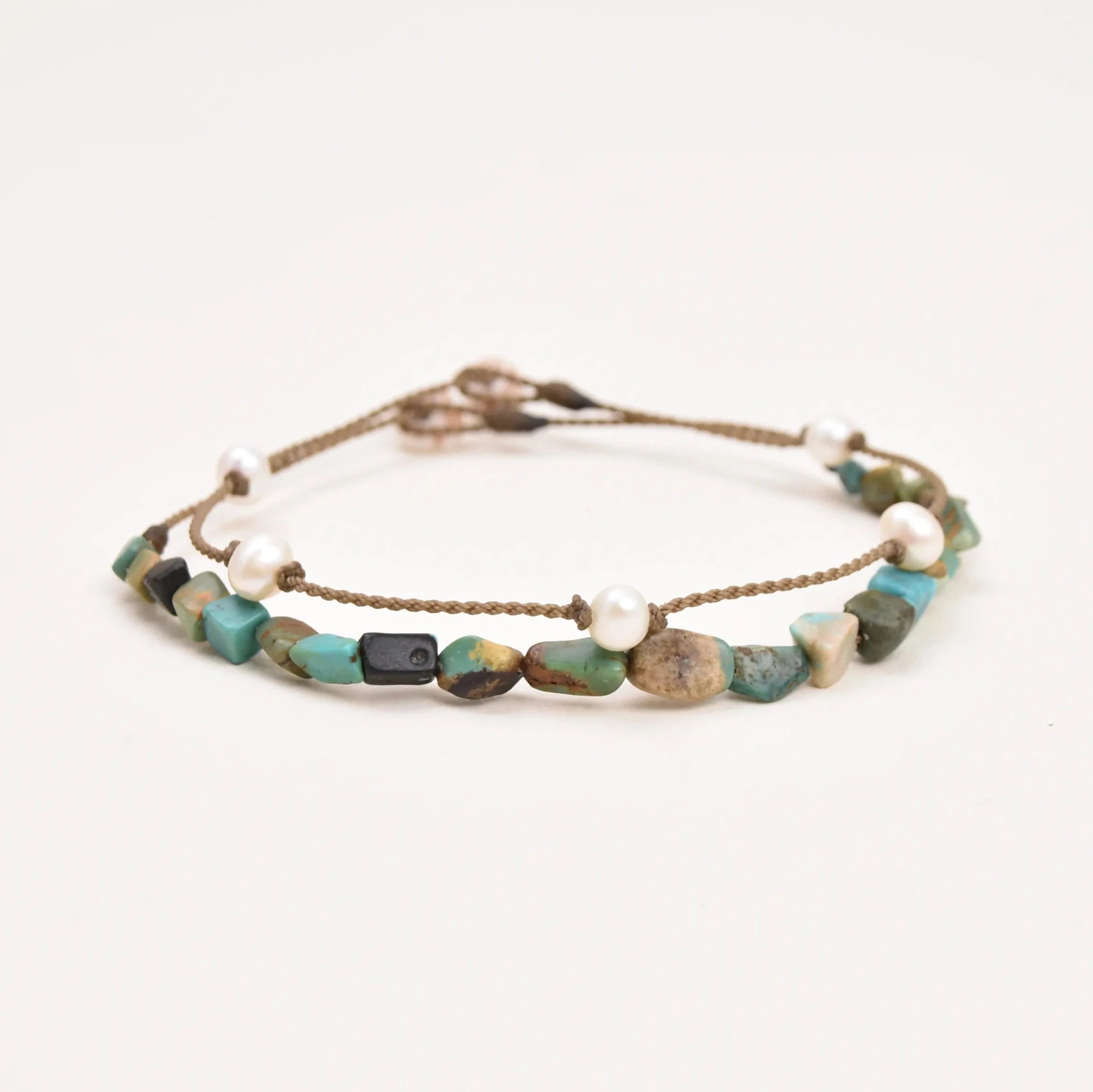 Pebble Anklets