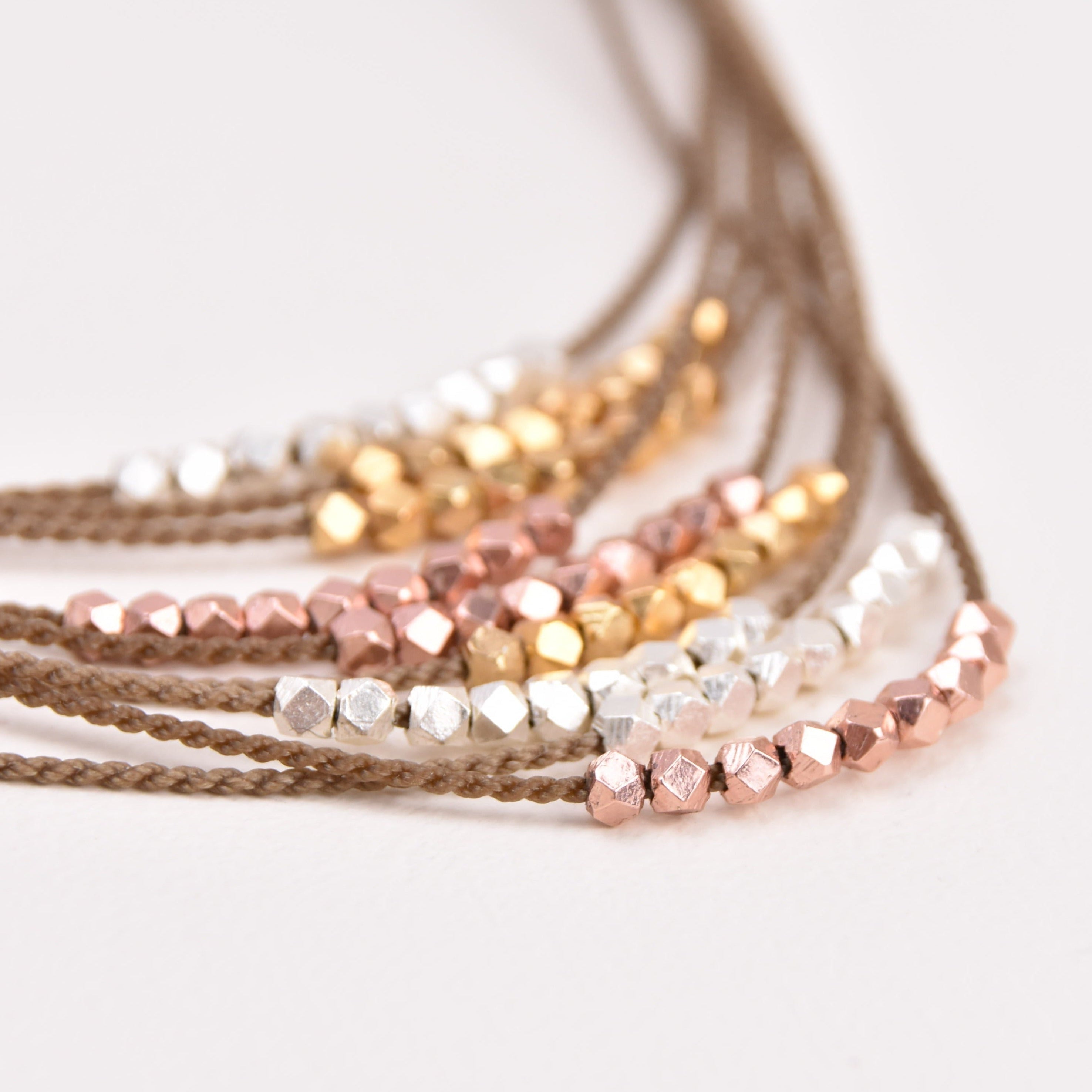 Minimalist Metal Necklace - Rose Gold, Gold or Silver