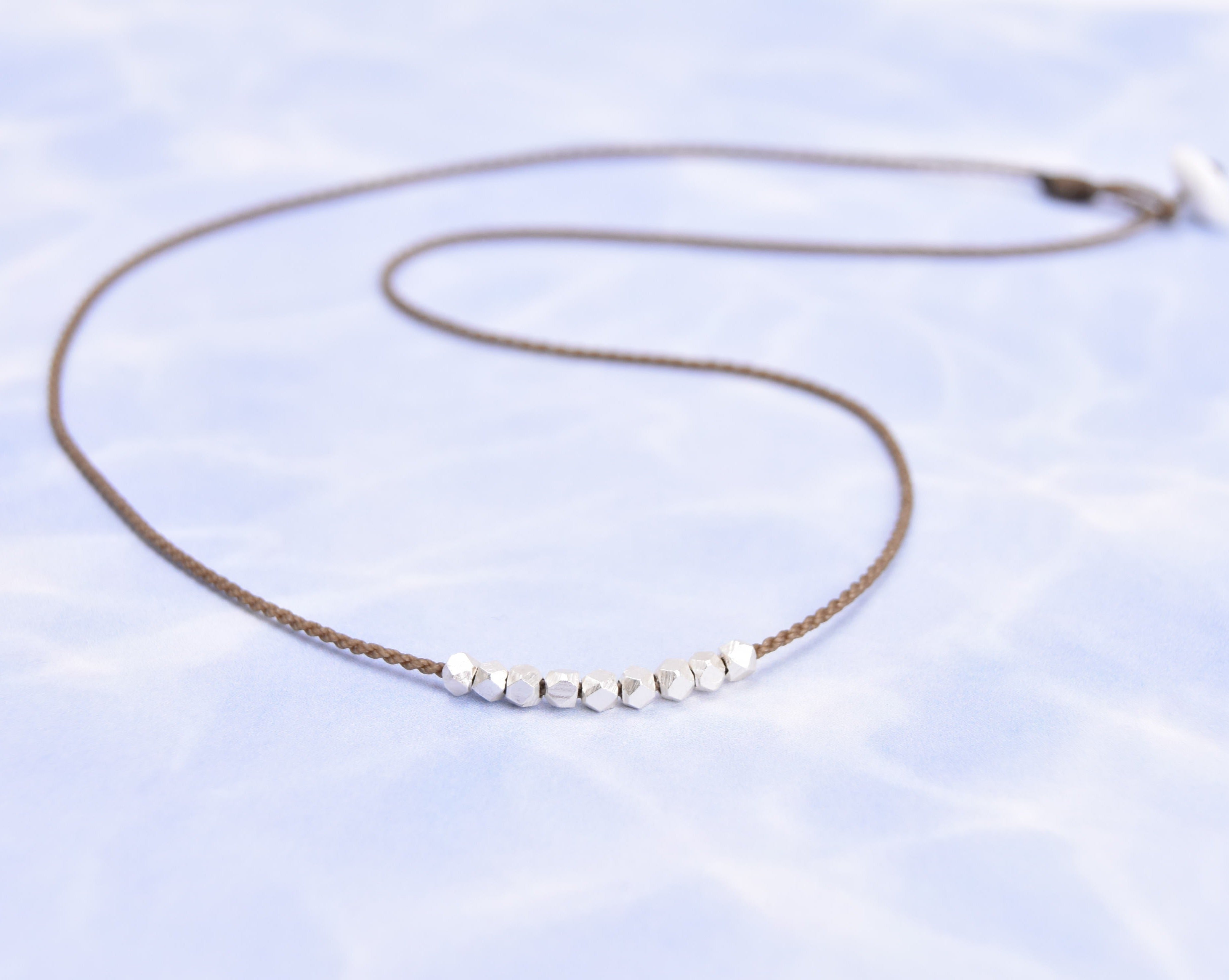 Minimalist Metal Necklace - Rose Gold, Gold or Silver