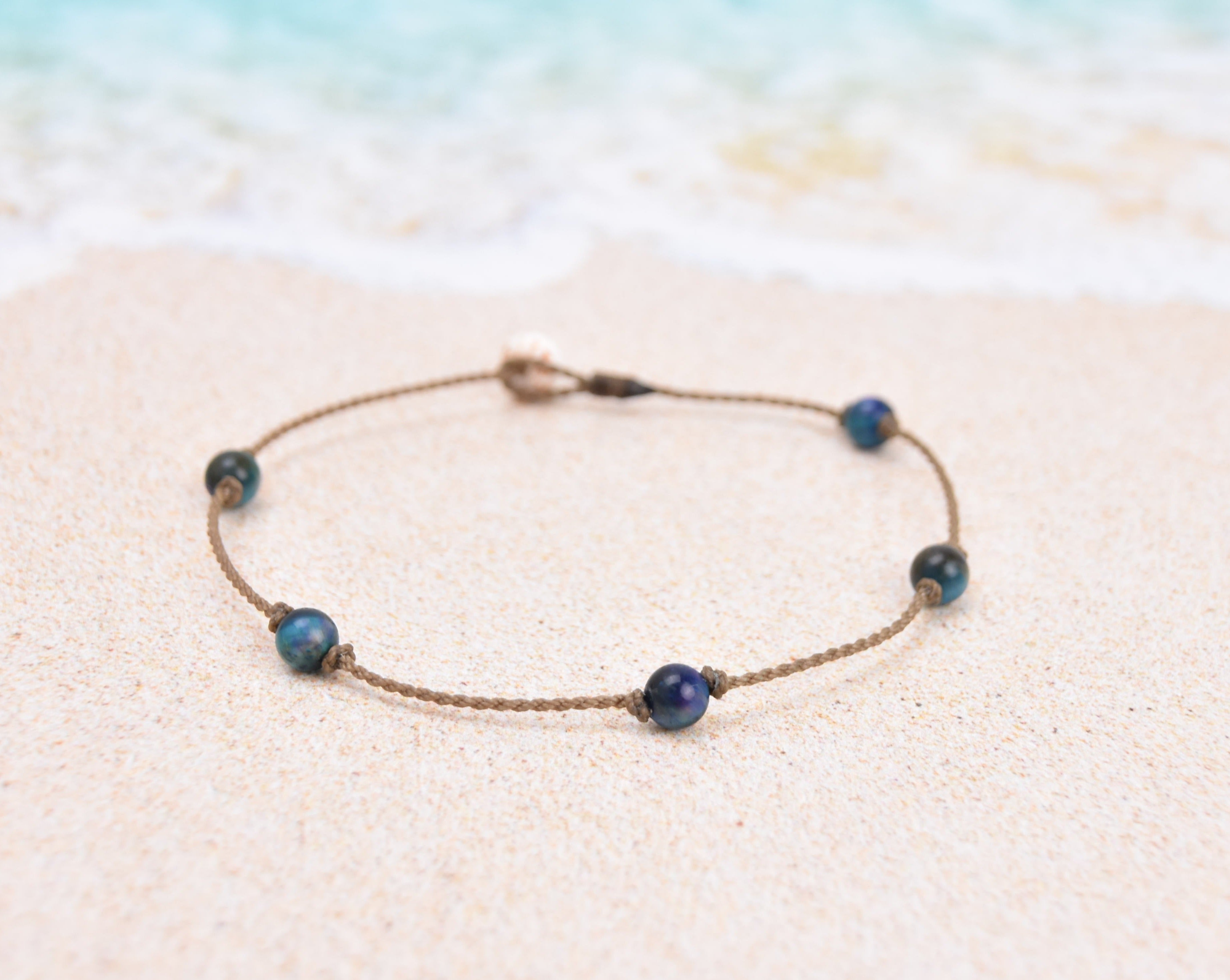 Tigers Eye Princess Anklets