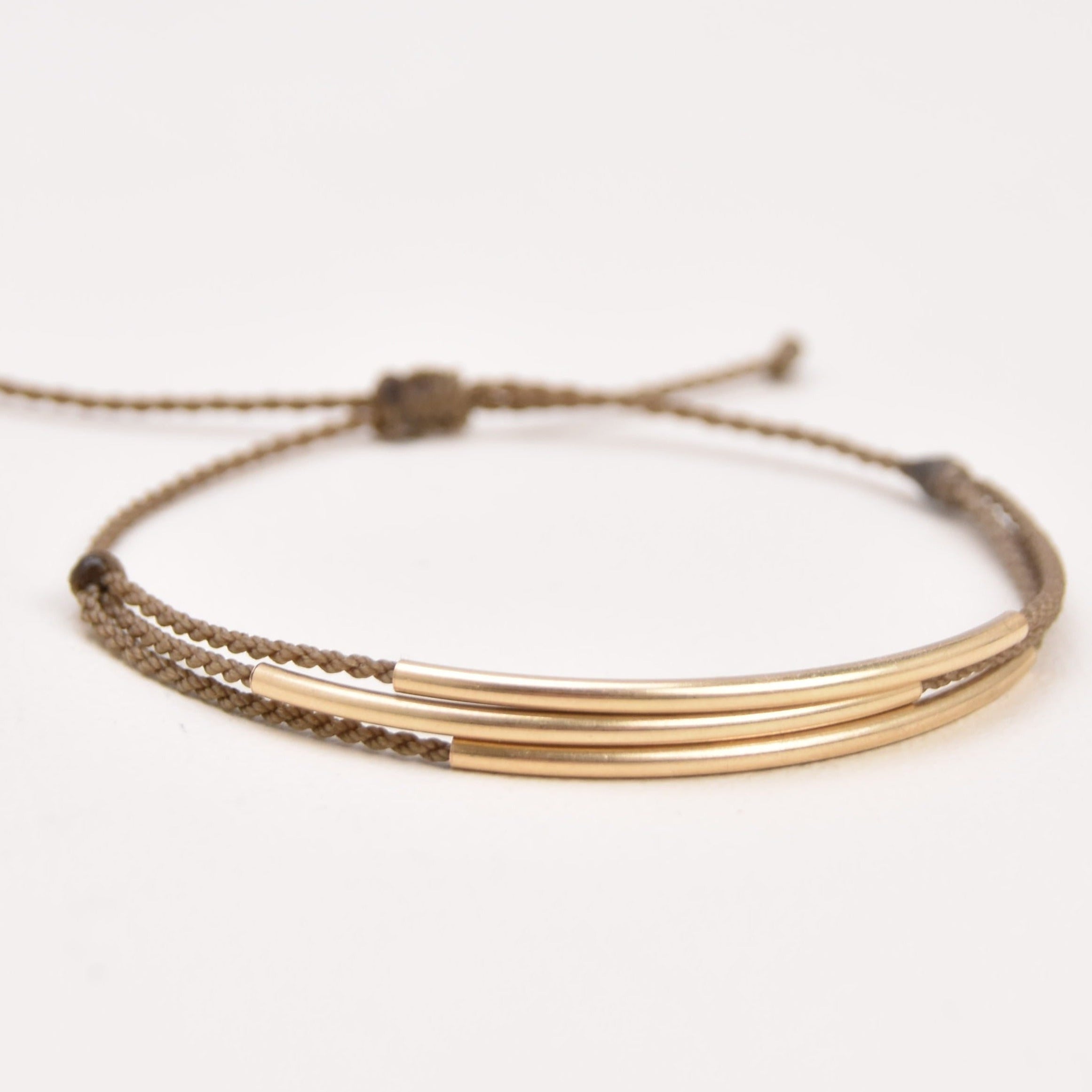 14k Gold-Filled Bar Bracelet