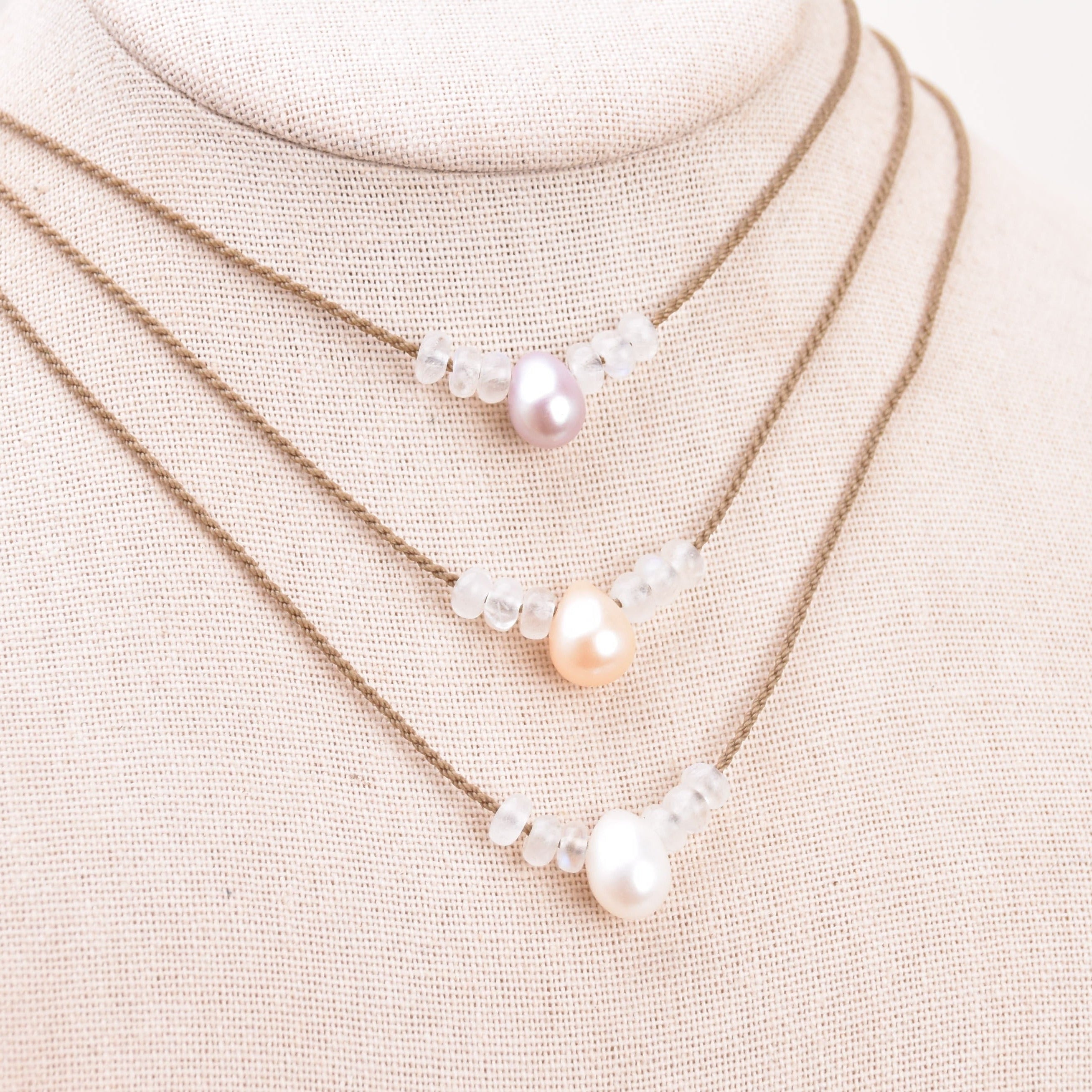Teardrop Pearl Necklace