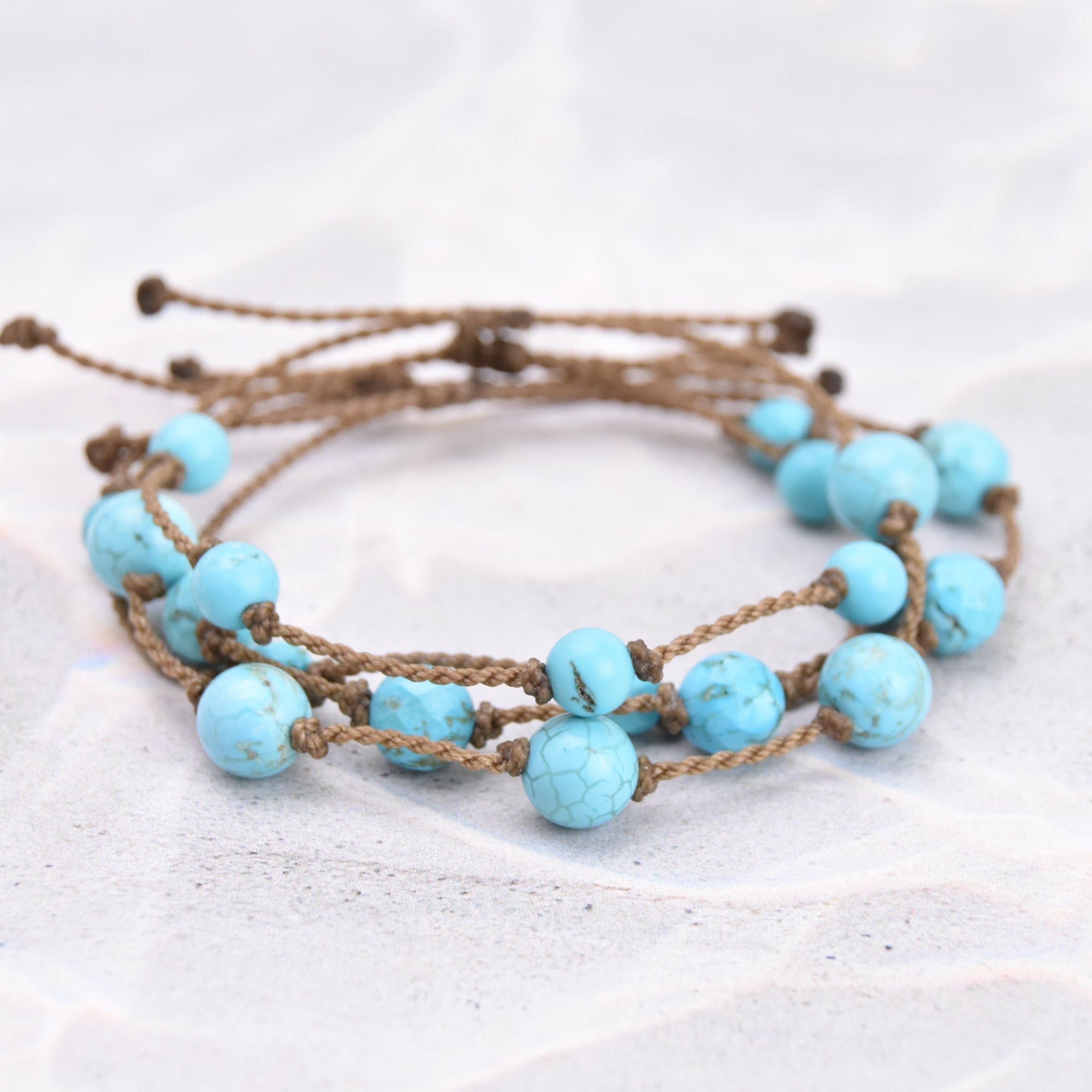 Blue Howlite Bracelets