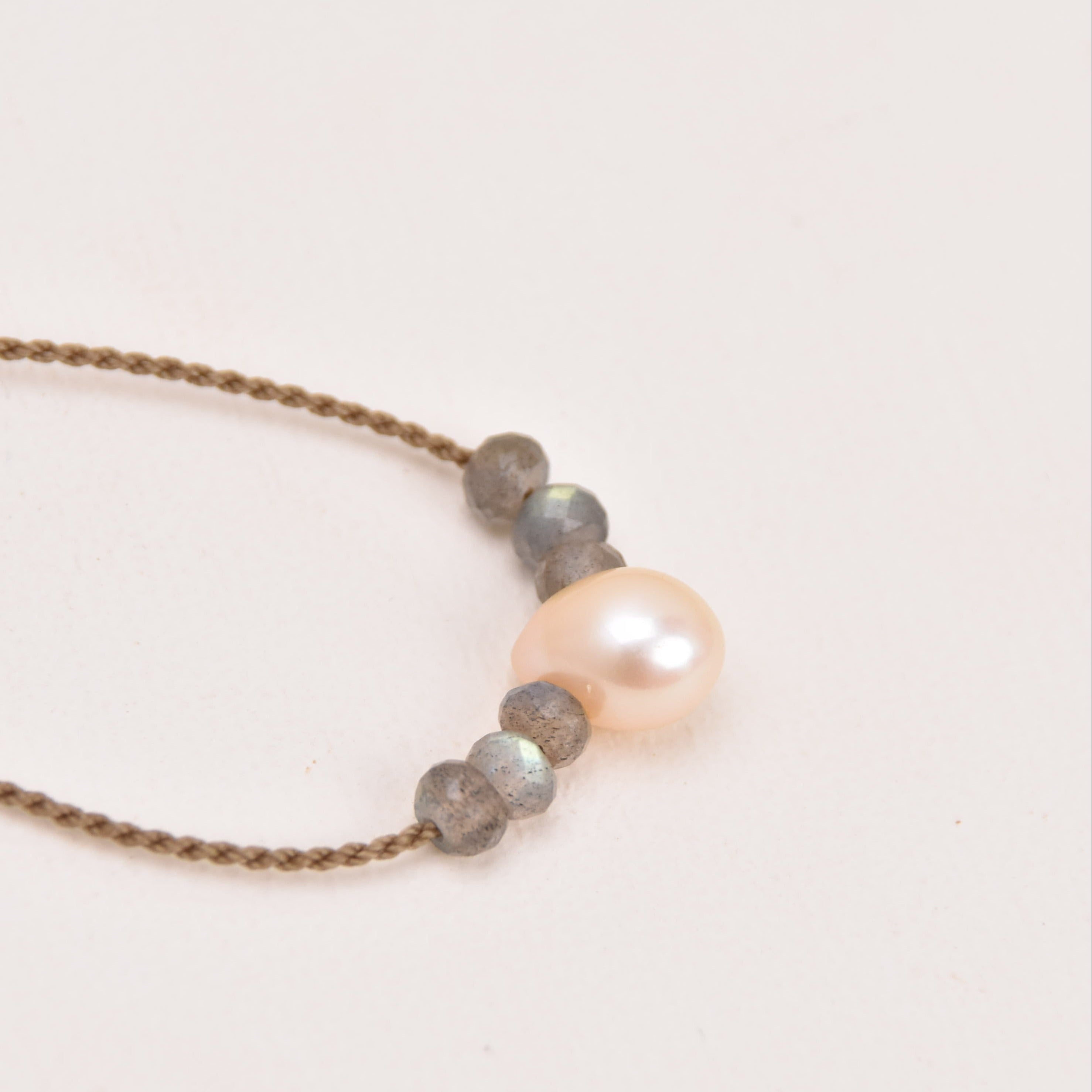 Teardrop Pearl Necklace