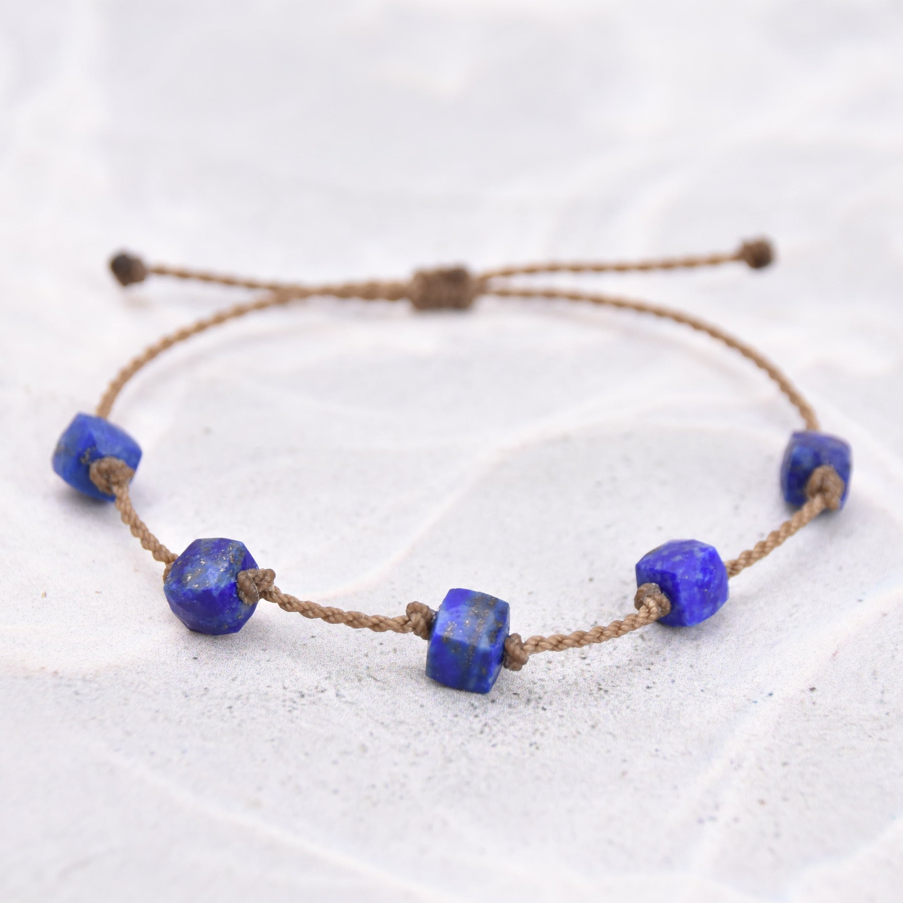 Lapis Lazuli Cube - Bracelet