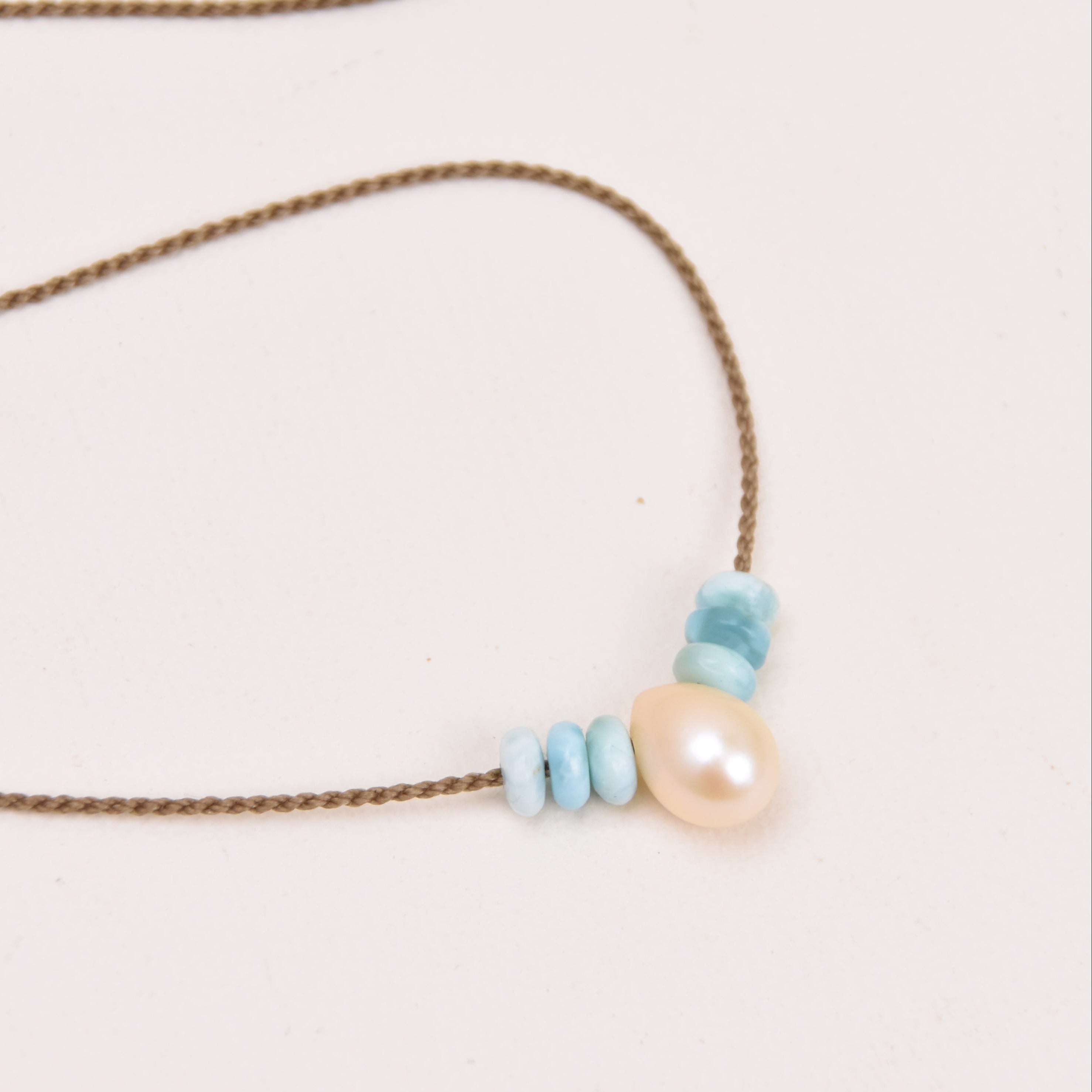 Teardrop Pearl Necklace