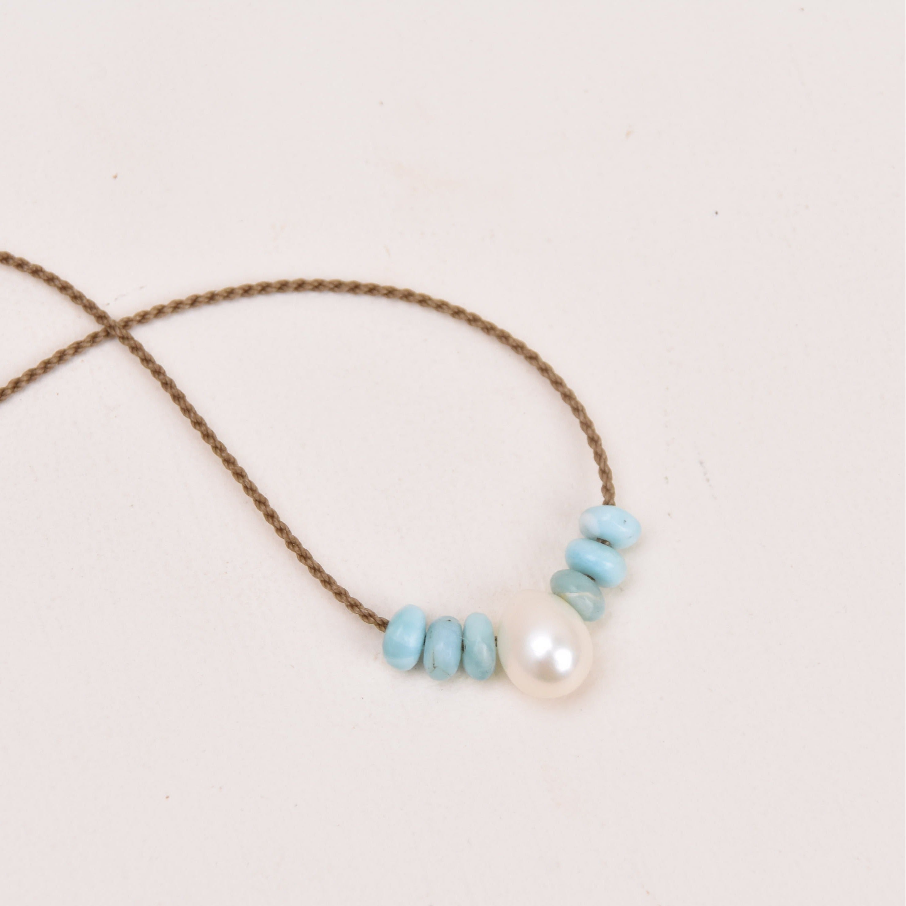 Teardrop Pearl Necklace