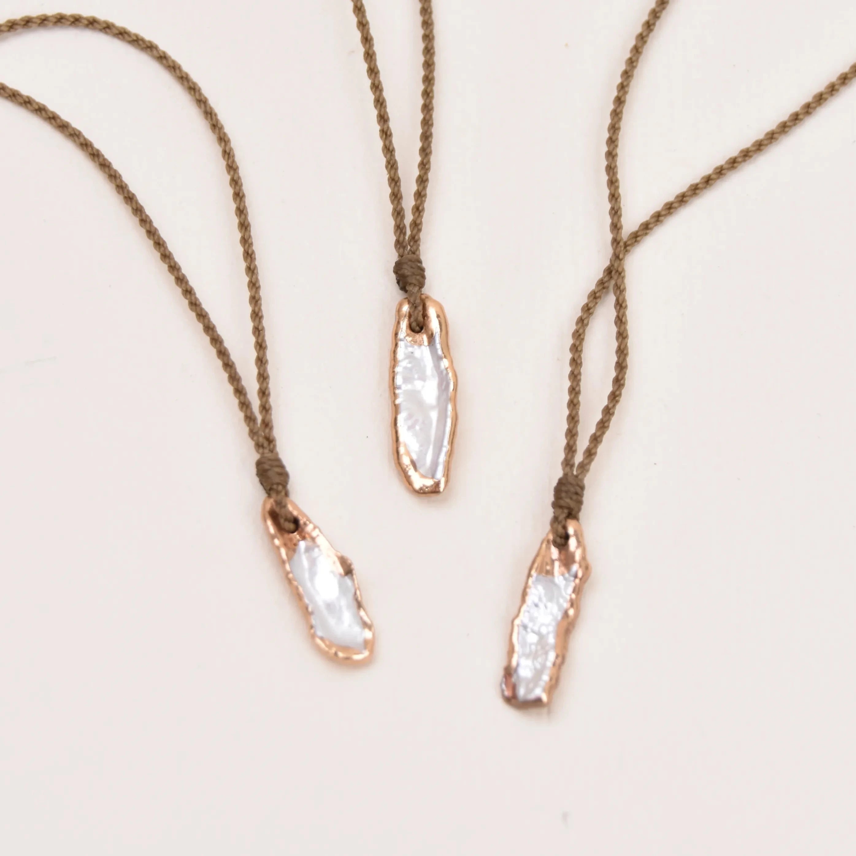 Gold Dipped Biwa Pearl