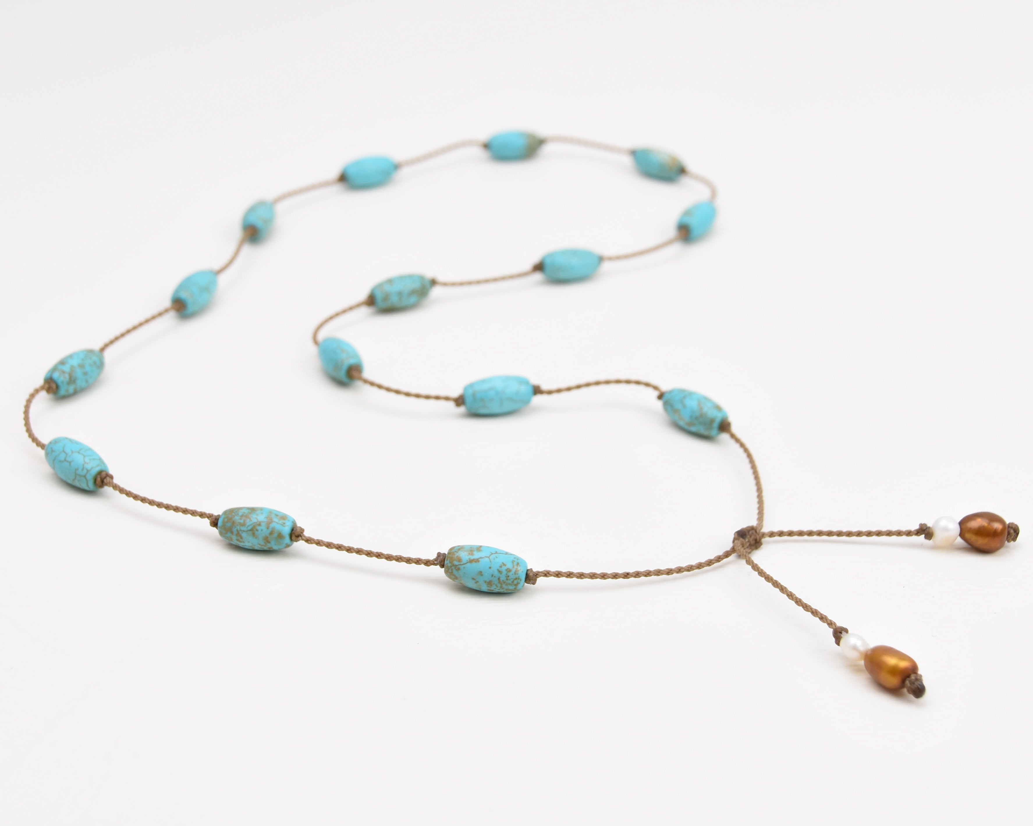 Stone Duets - necklace + hatband