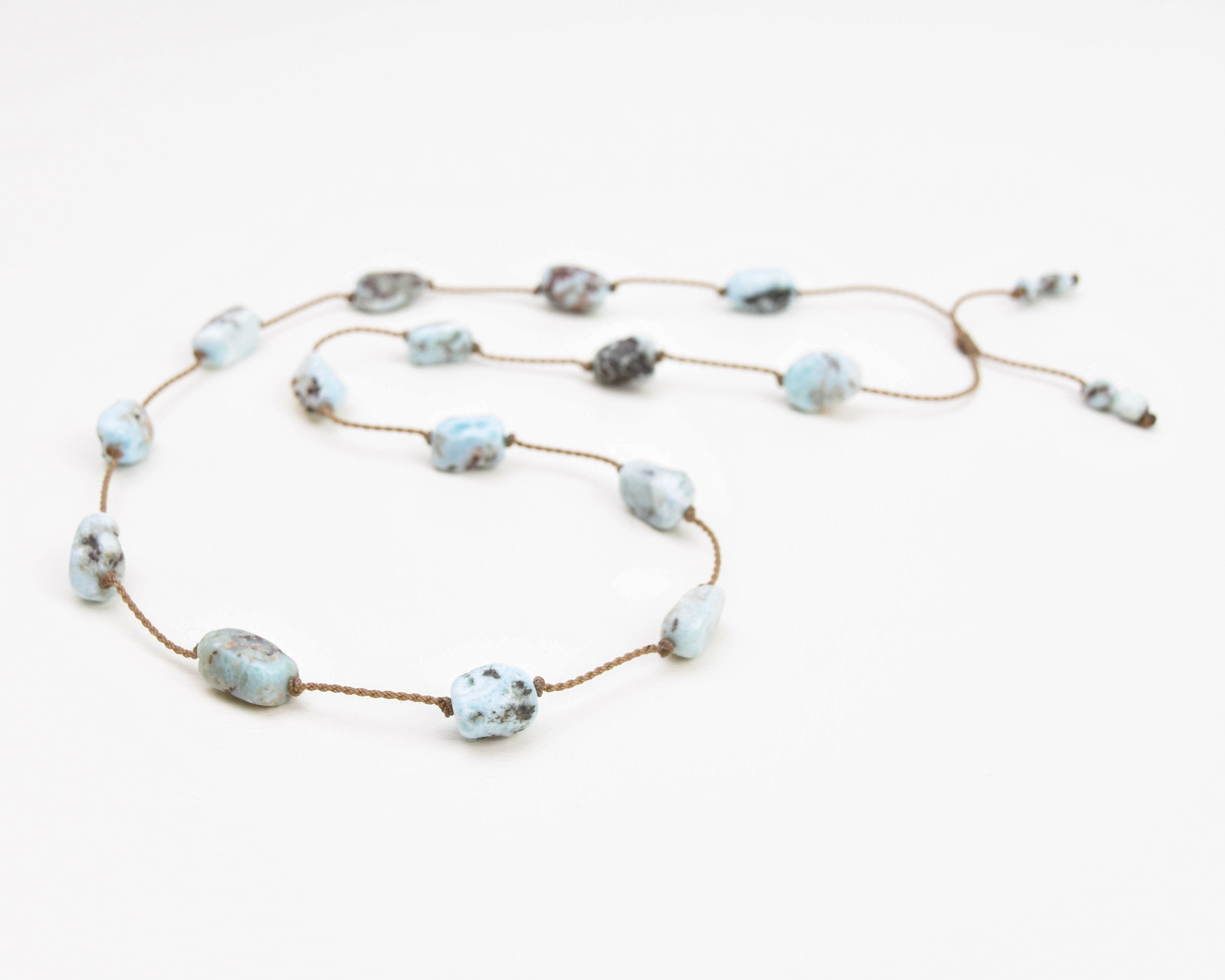 Stone Duets - necklace + hatband