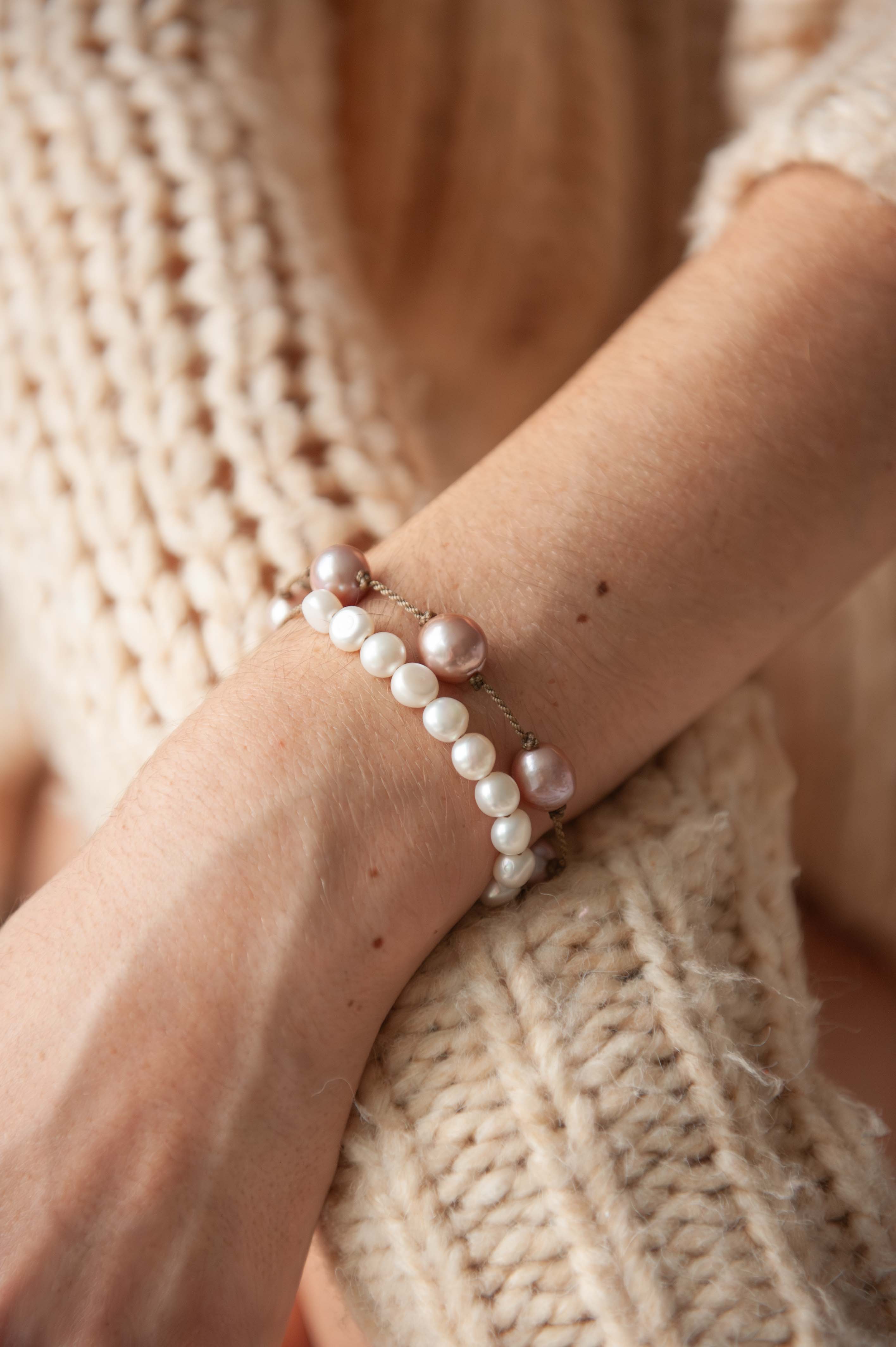 Not Your Granny's Pearls Bracelet