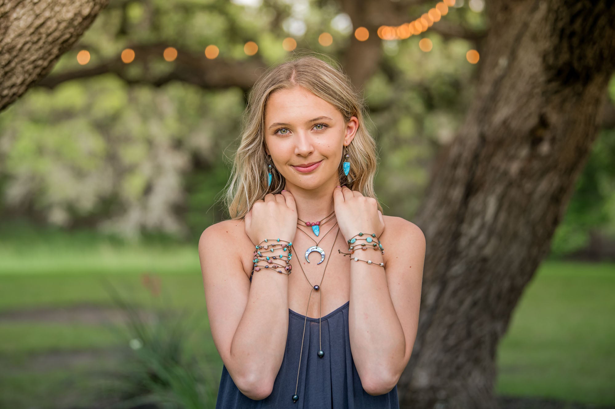 Pyramid + Pearl Earrings