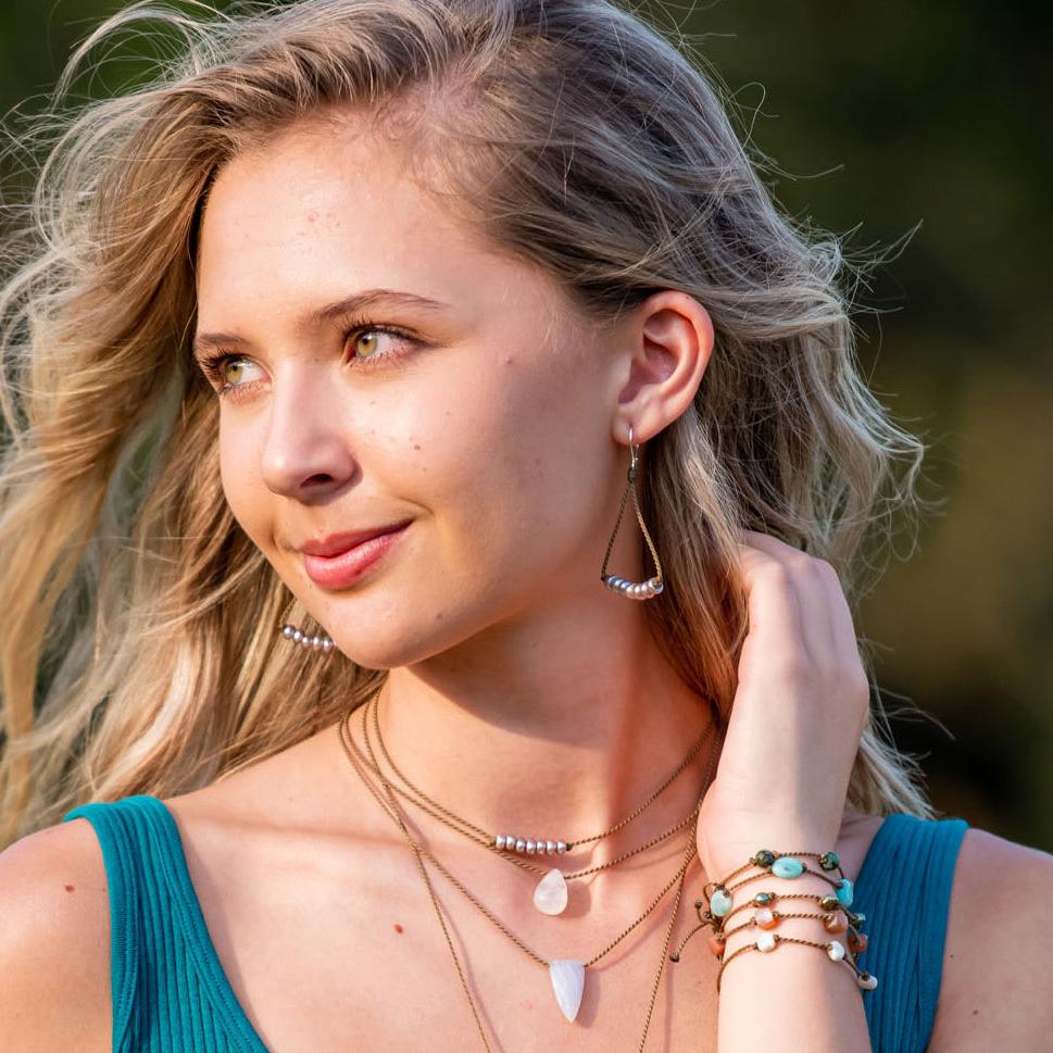 Bohemian Pearl Earrings