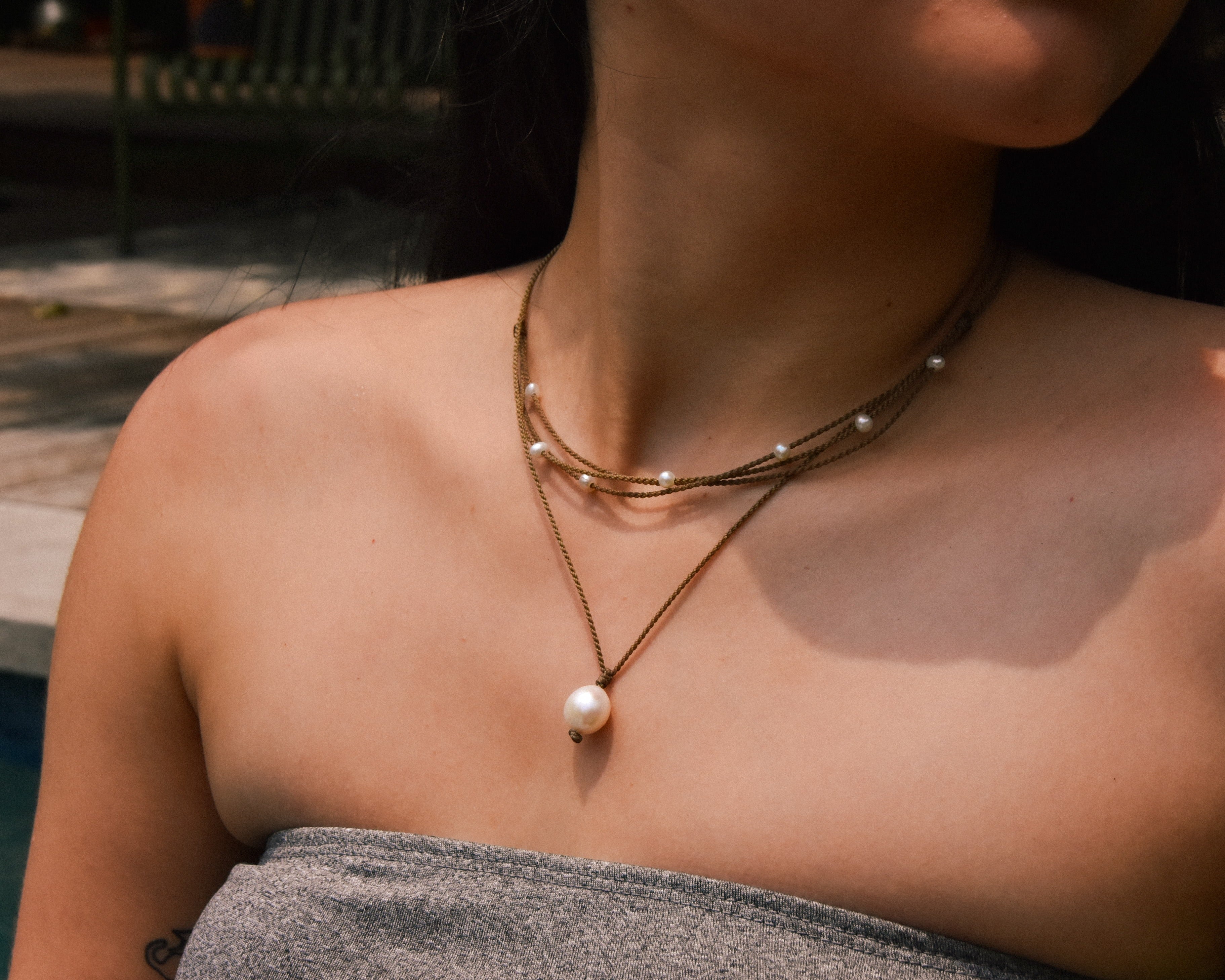 Drop in the Ocean - Necklace Stack
