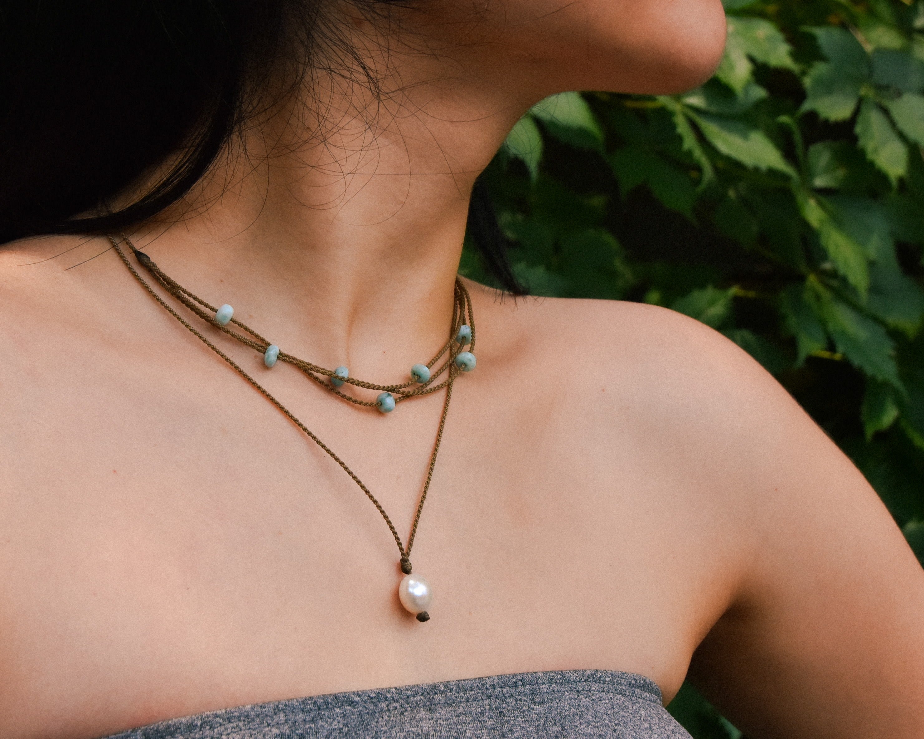 Drop in the Ocean - Necklace Stack