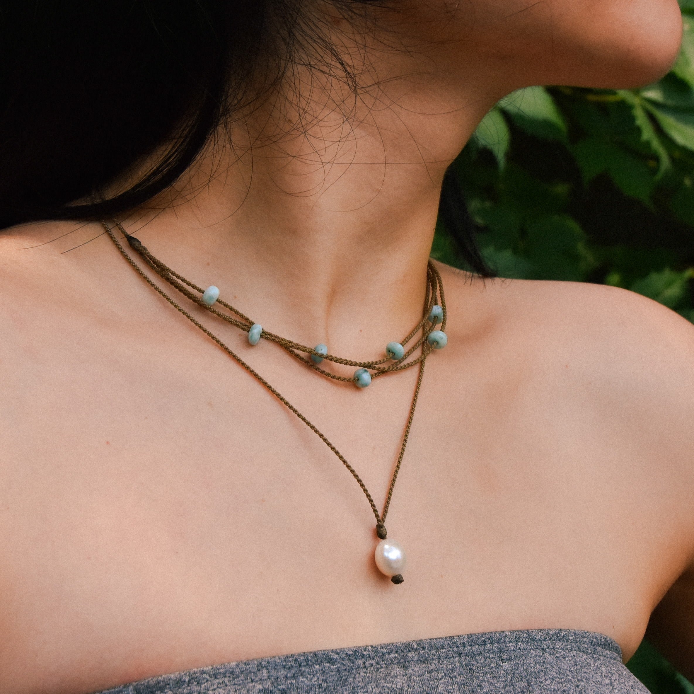 Drop in the Ocean - Necklace Stack