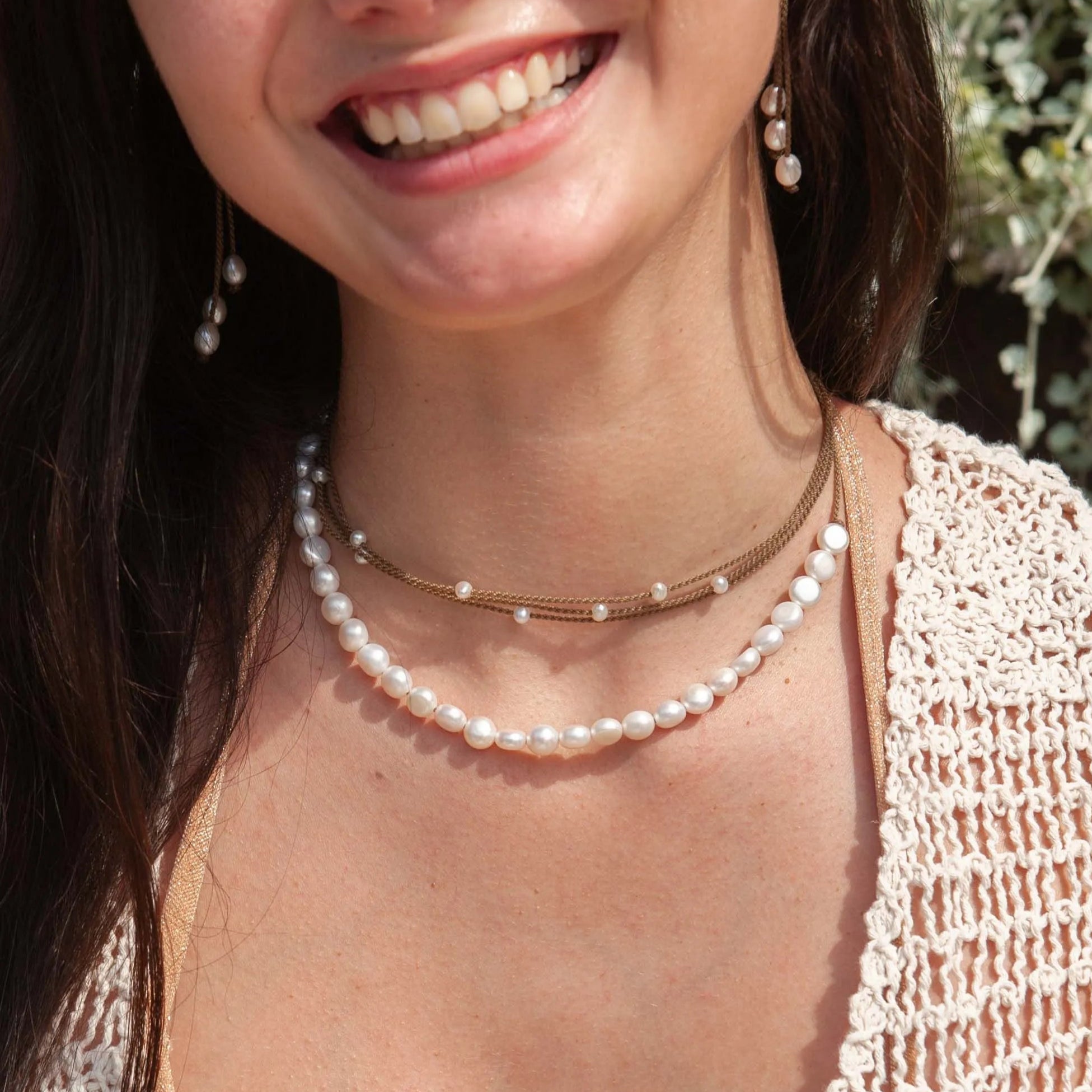 Not Your Granny's Pearls Necklace