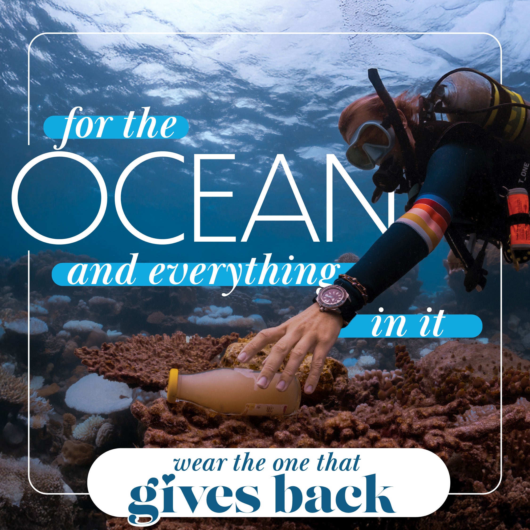 Seven Seas Bracelet benefiting PADI Aware
