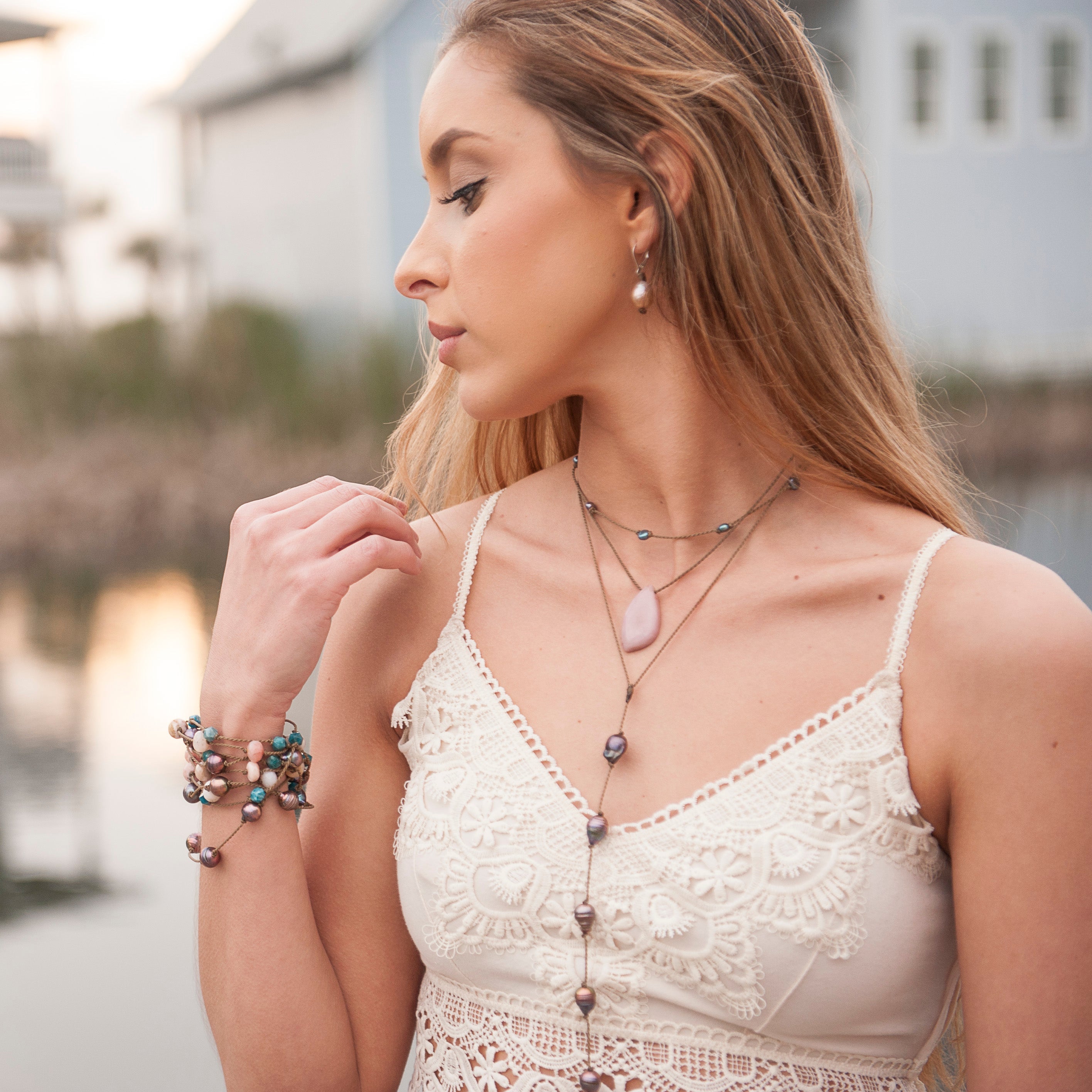 Pearl Drop Earrings