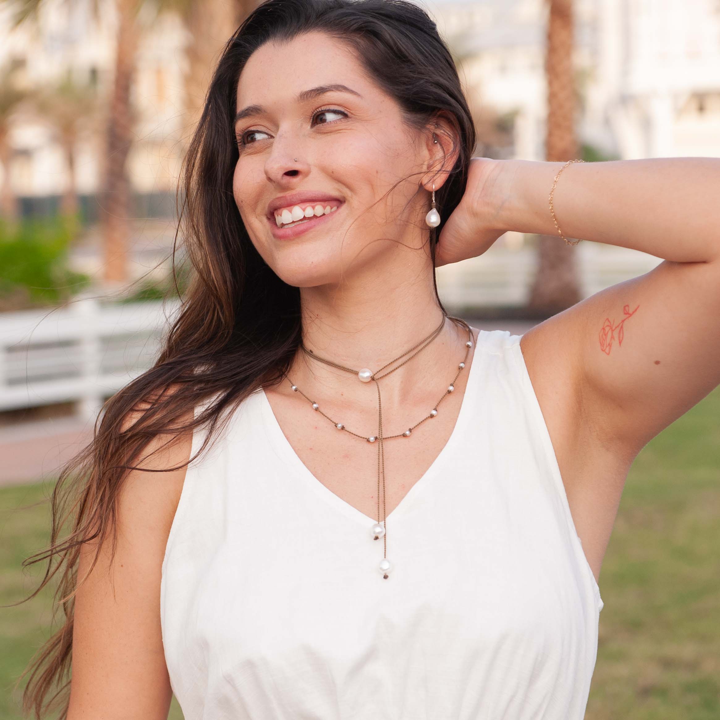 Tula Traveler Stone Necklace