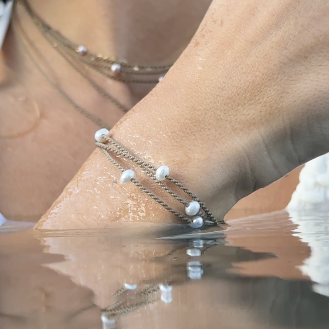 Riptide Pearl Bracelet