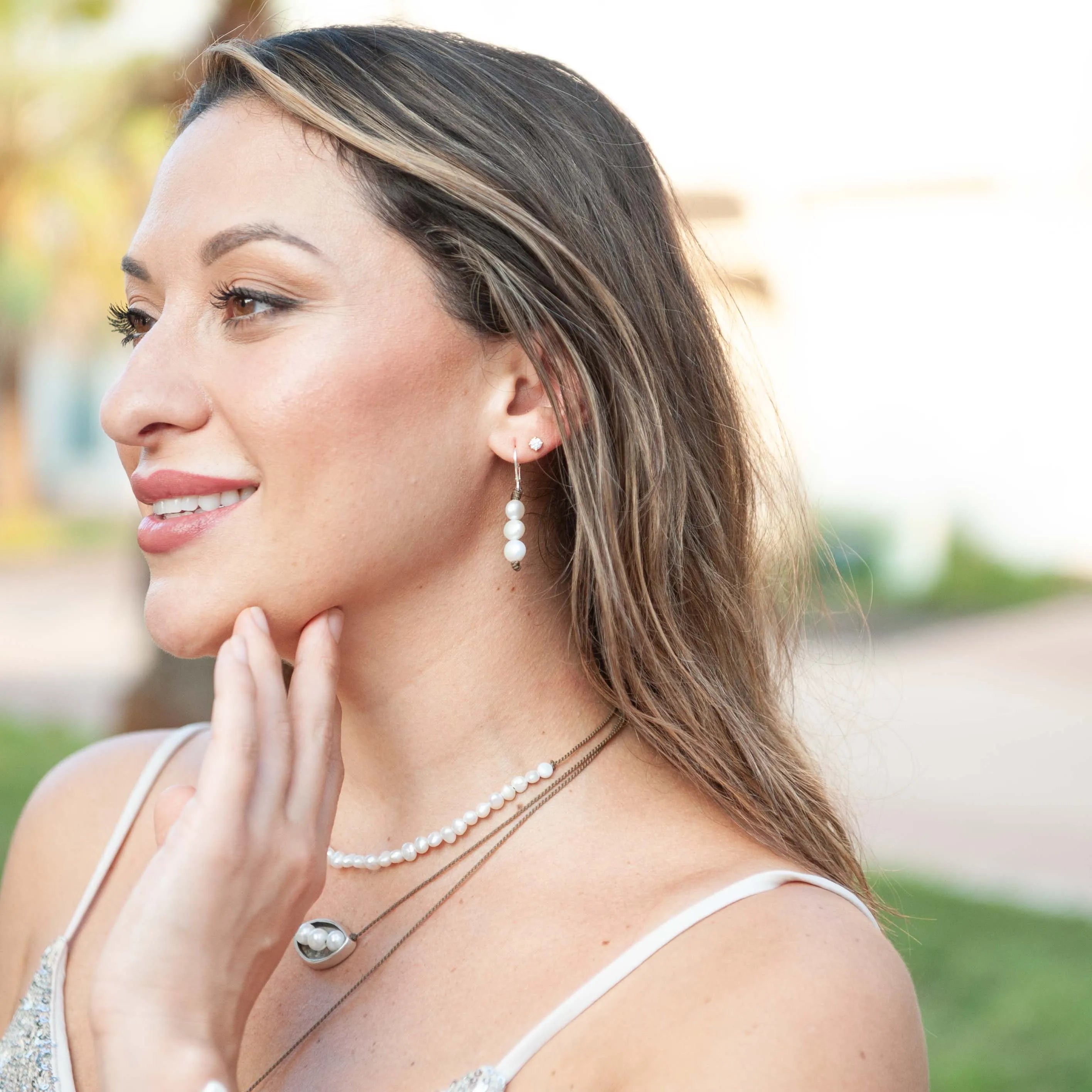 Weekender Pearl Earrings