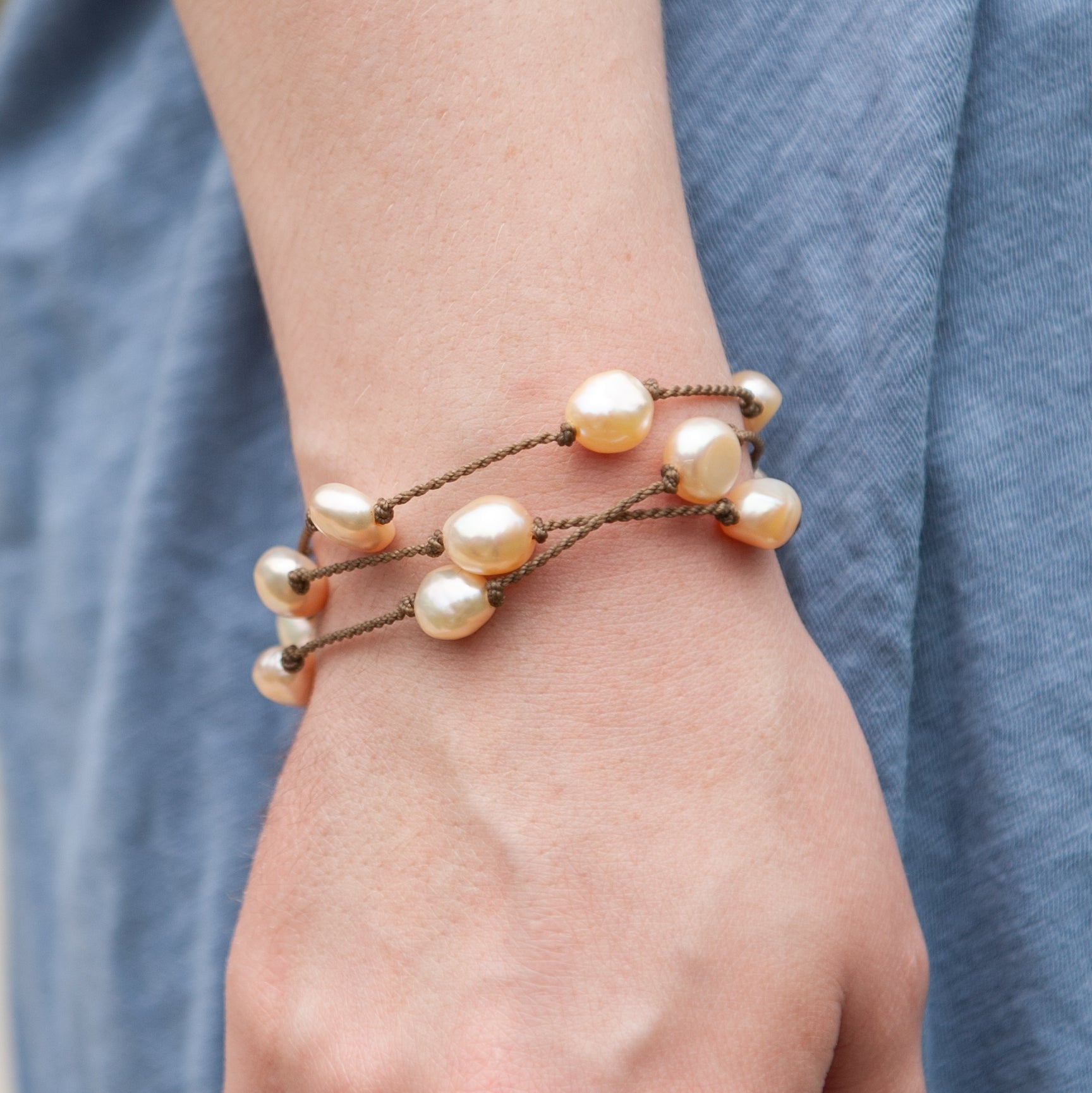 Wrap-0632-Peach Pearl Baroque Large