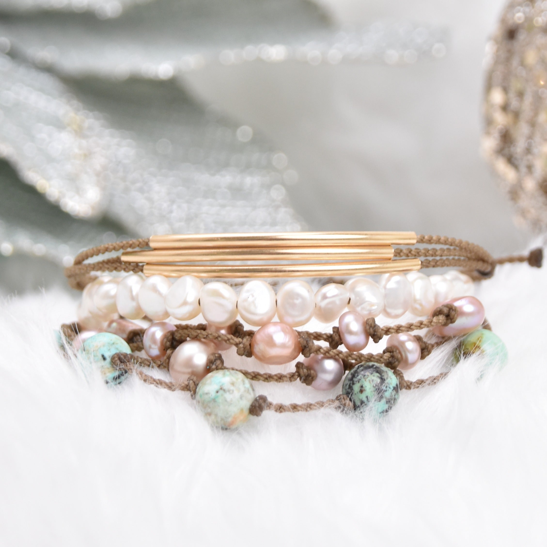 Follow the Sun - Bracelet Stack