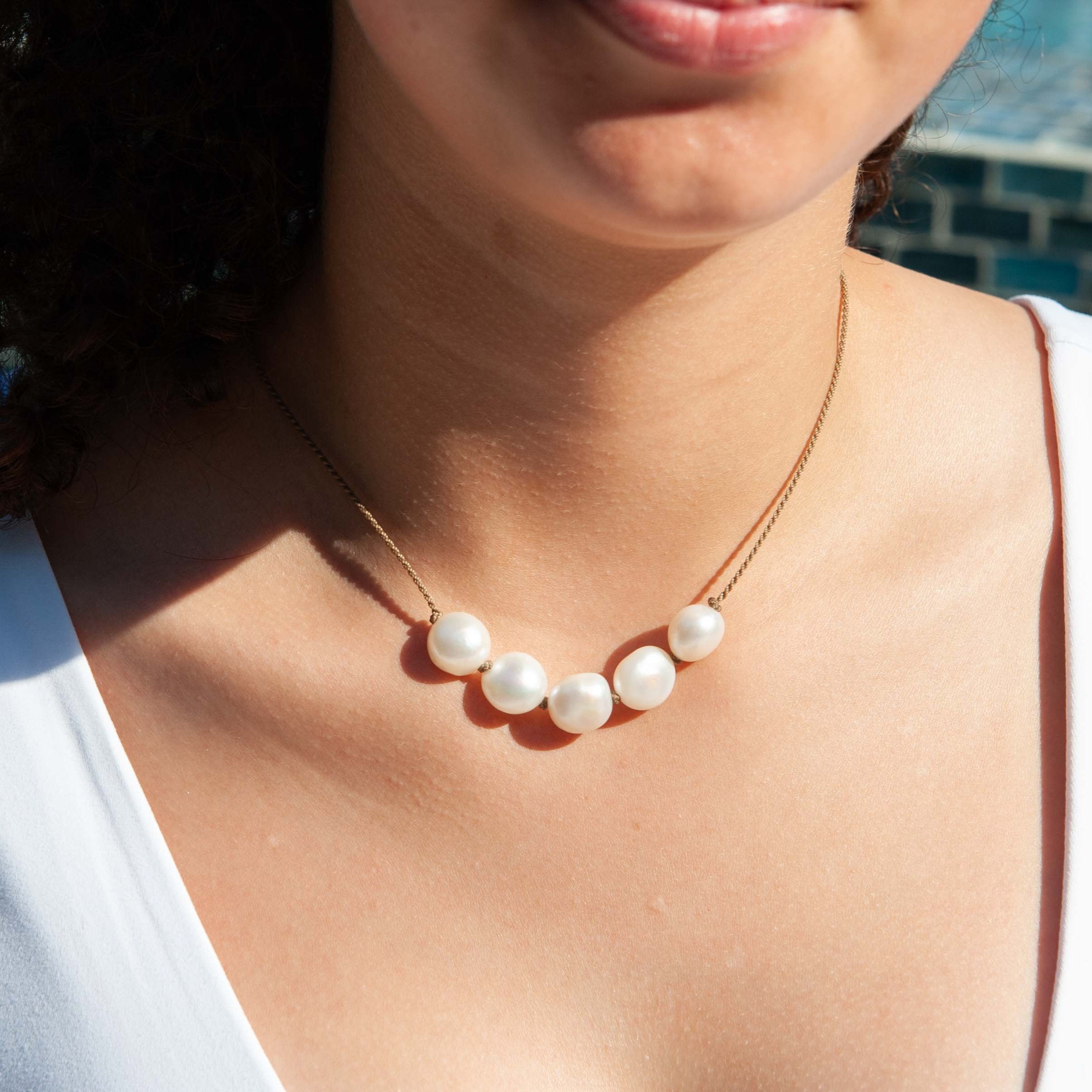 Baroque Five Necklace