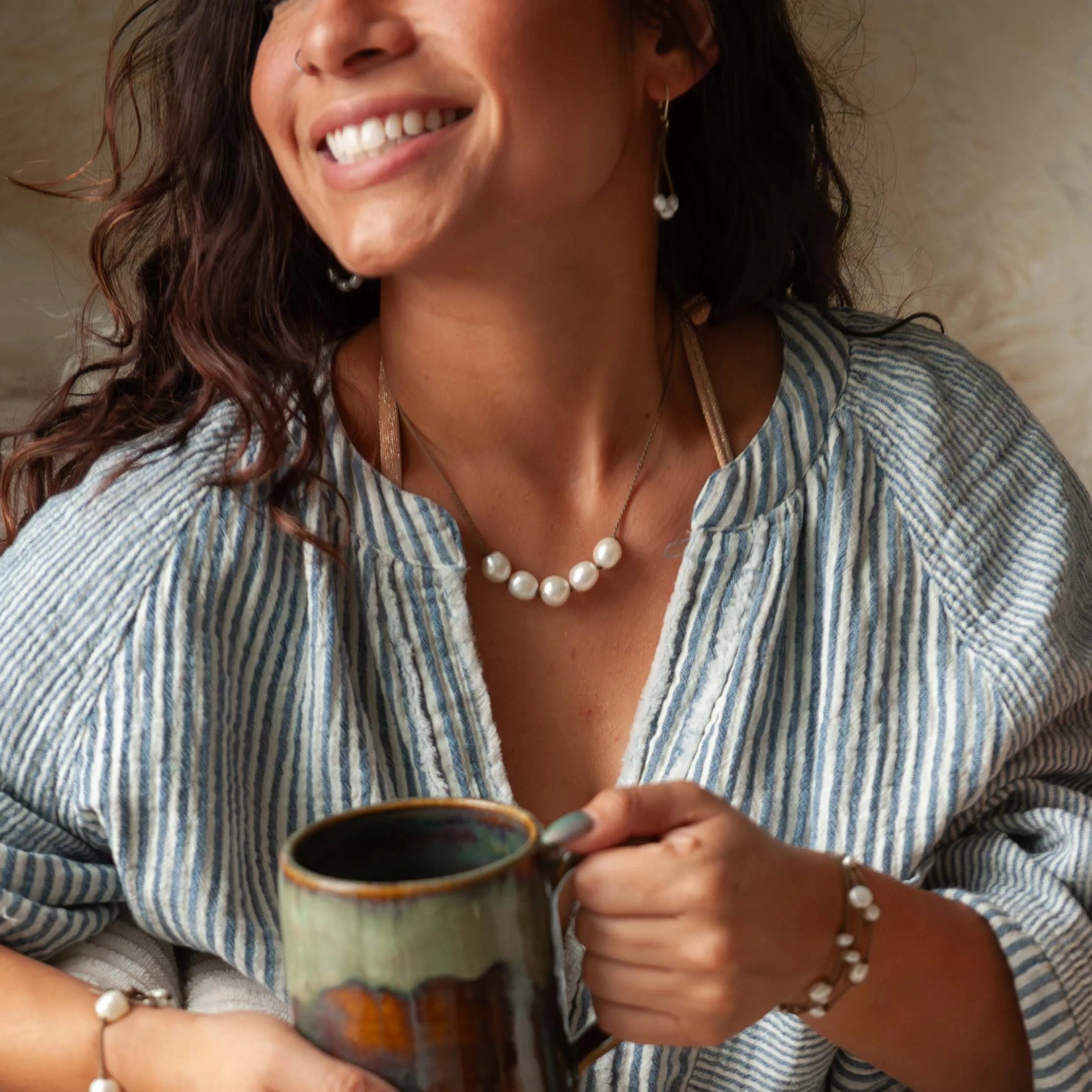 Baroque Five Necklace