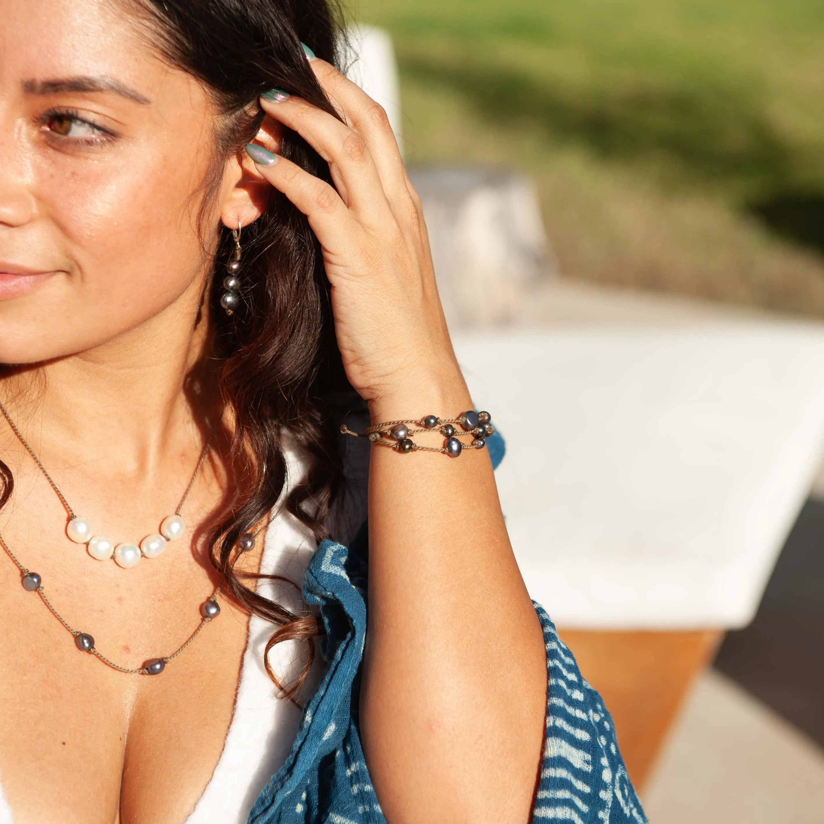 Baroque Five Necklace