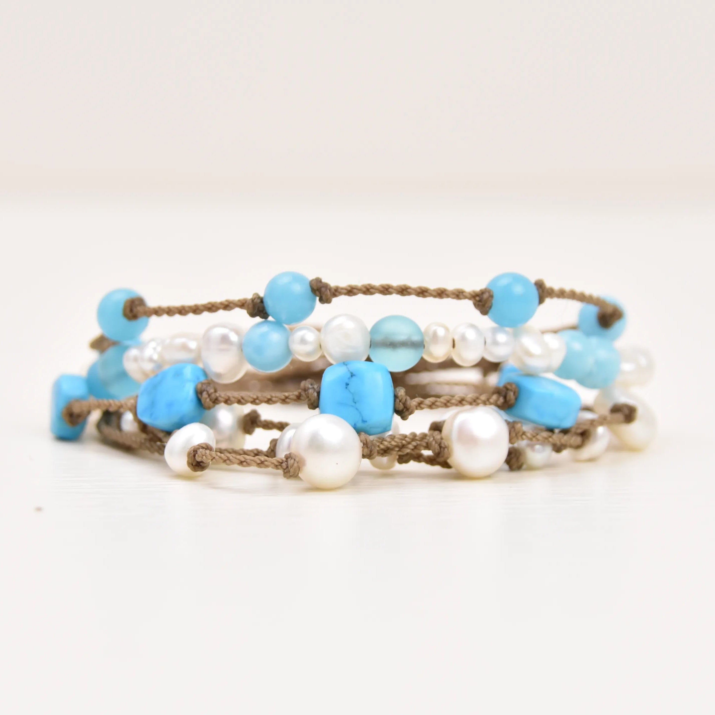 Blue Crush - Bracelet Stack