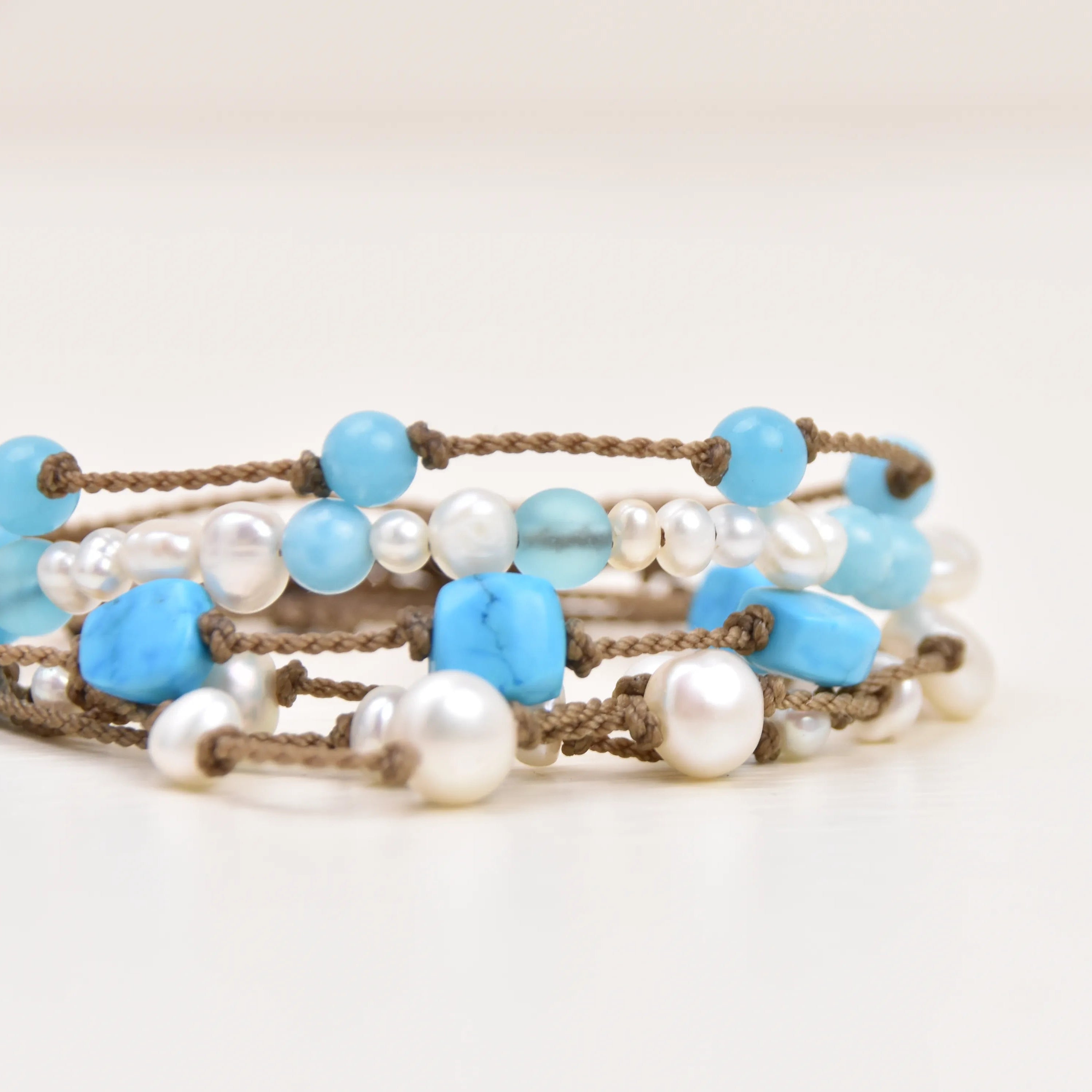 Blue Crush - Bracelet Stack