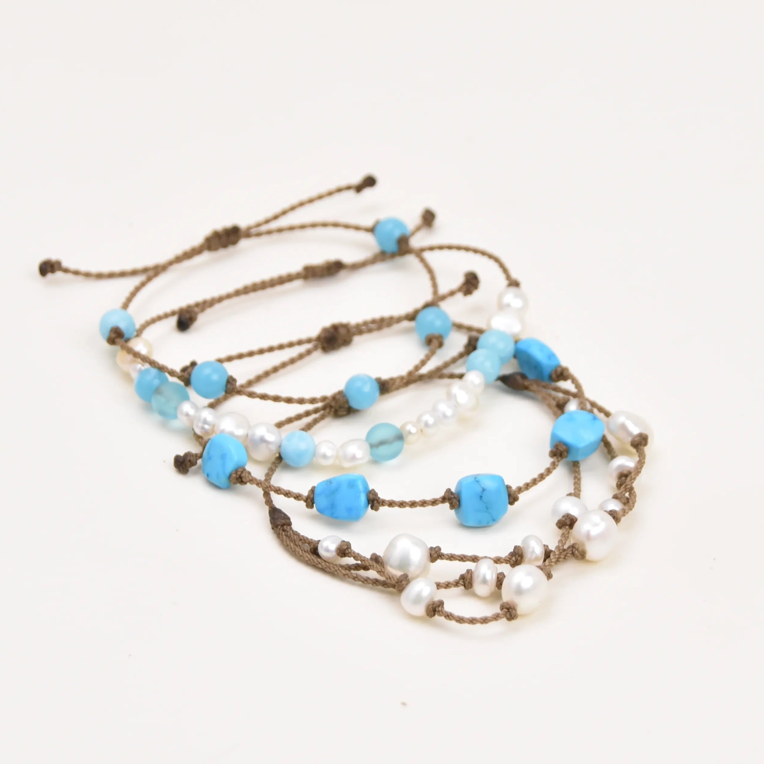 Blue Crush - Bracelet Stack