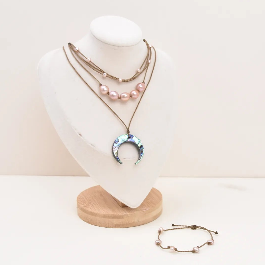 Blue Moon - Necklace Stack