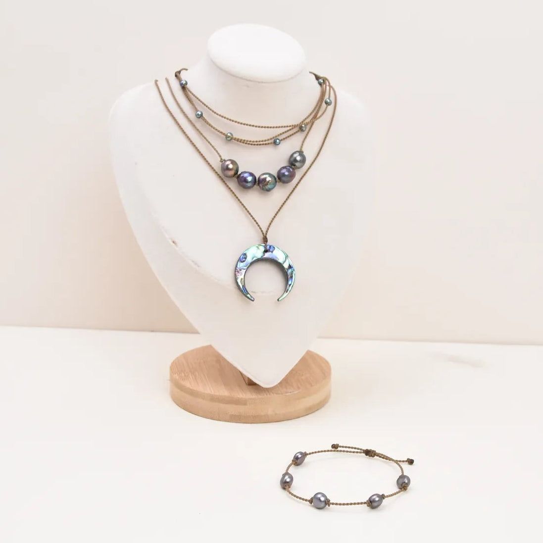 Blue Moon - Necklace Stack