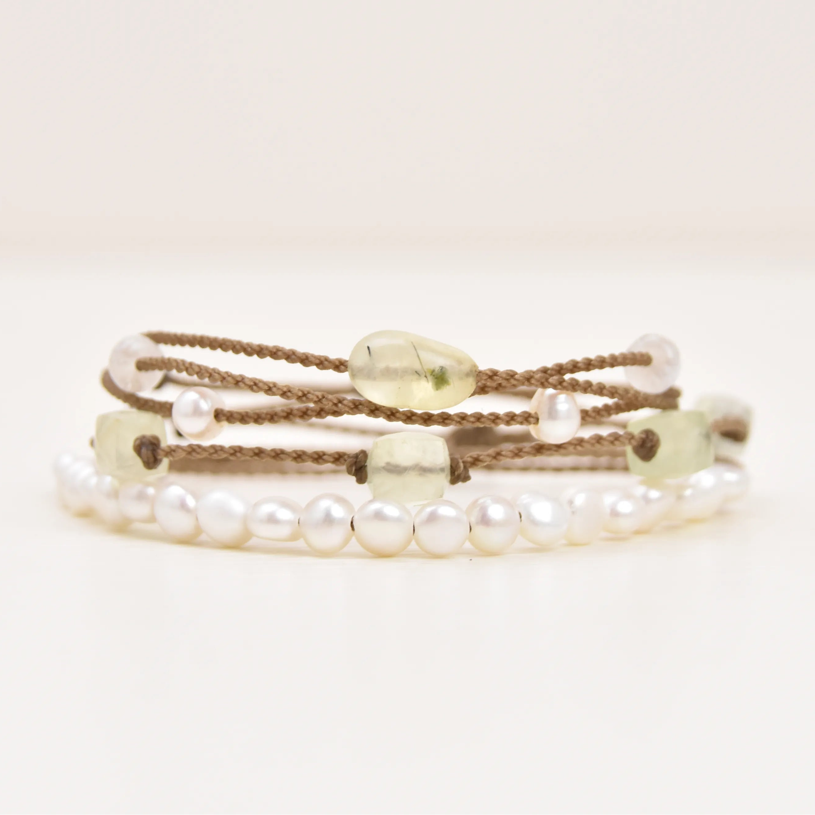 Cube Gemstone Bracelets