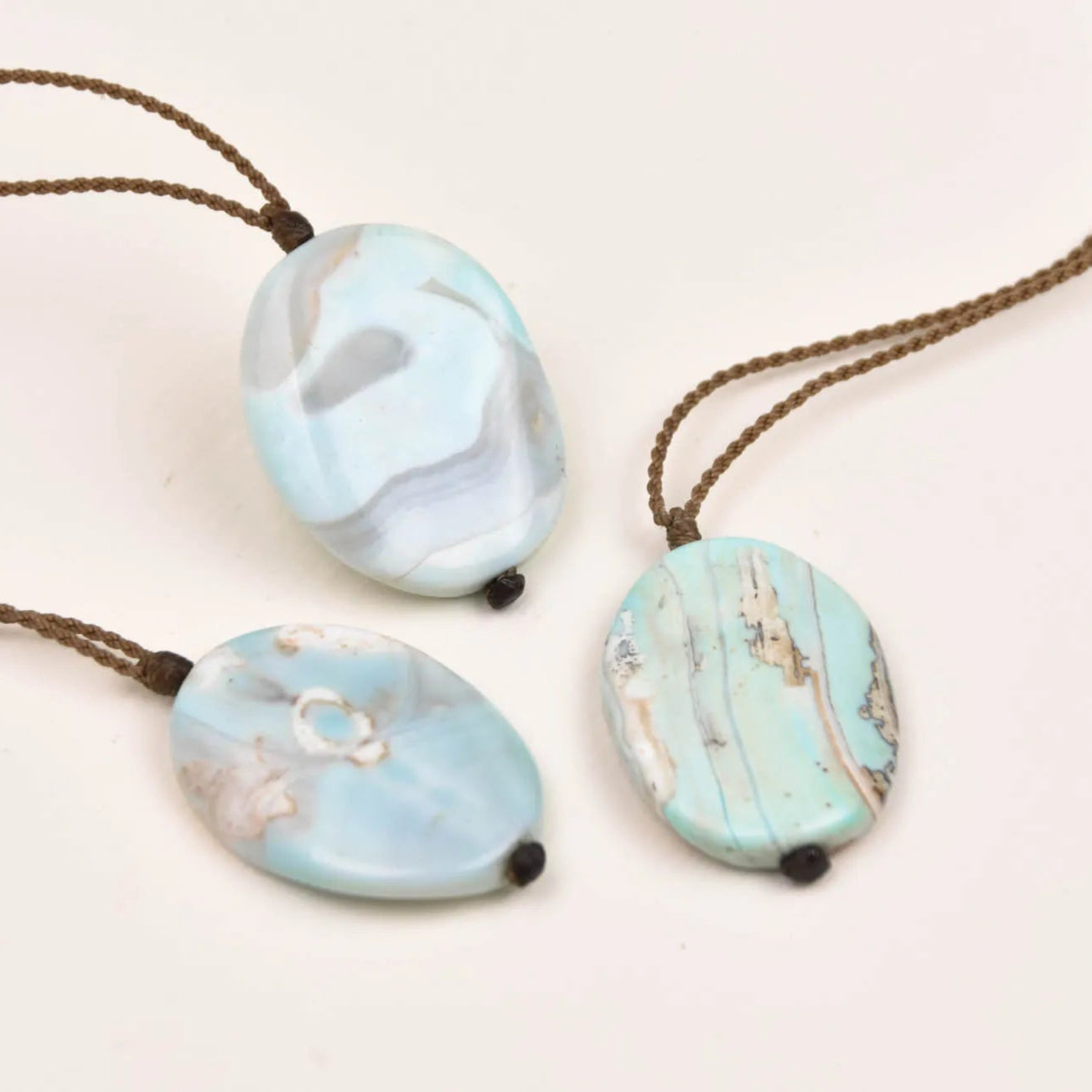 Dragon Skin Agate Stone Pendant | LIMITED DROP